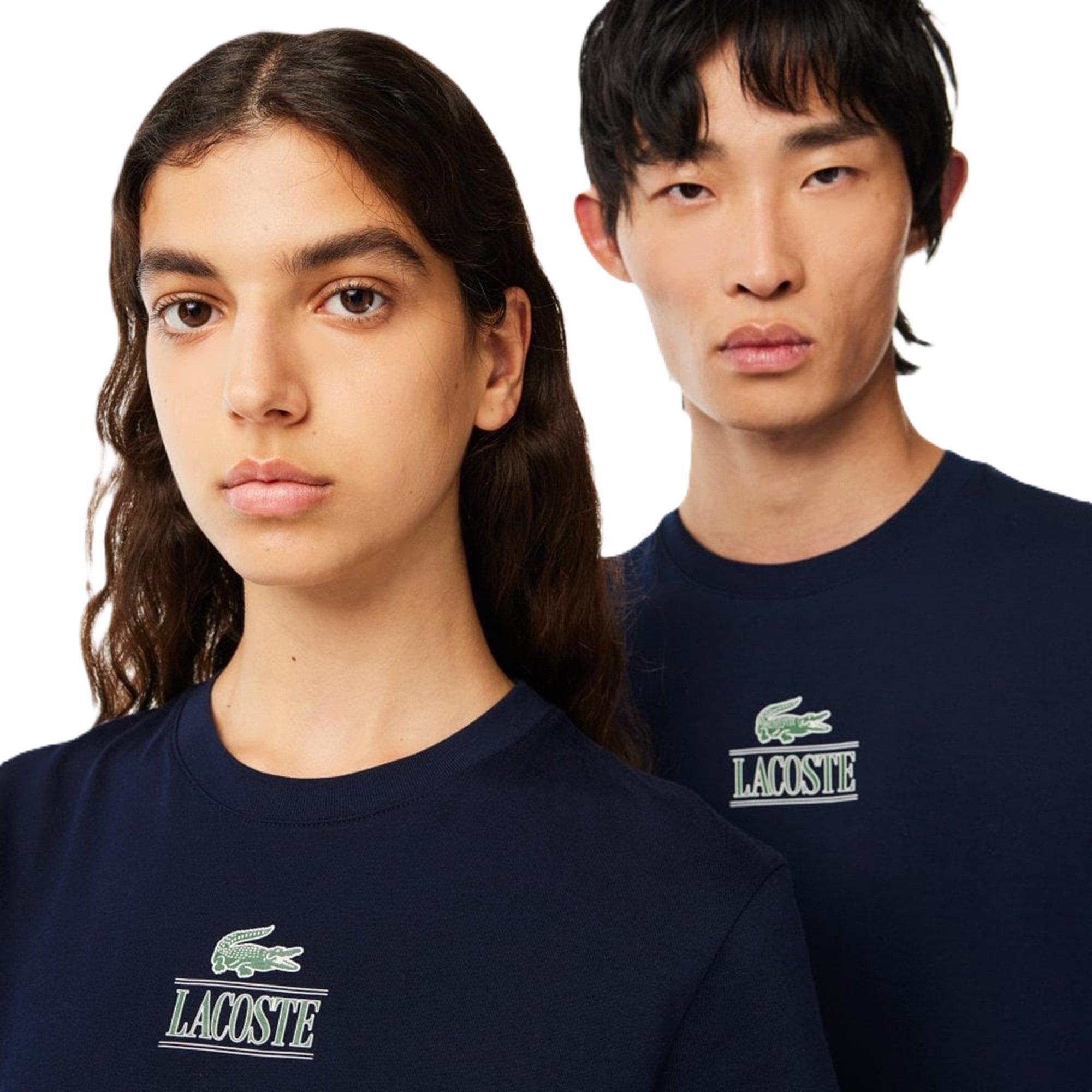 Donkerblauw - Lacoste - Men's Regular Fit T-Shirt - 3