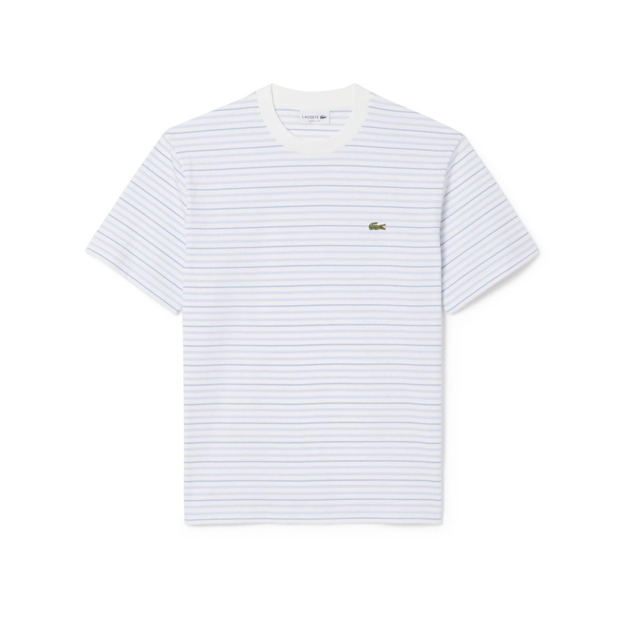 White WB5 - Lacoste - Lacoste Stripe Tee Sn63 - 1