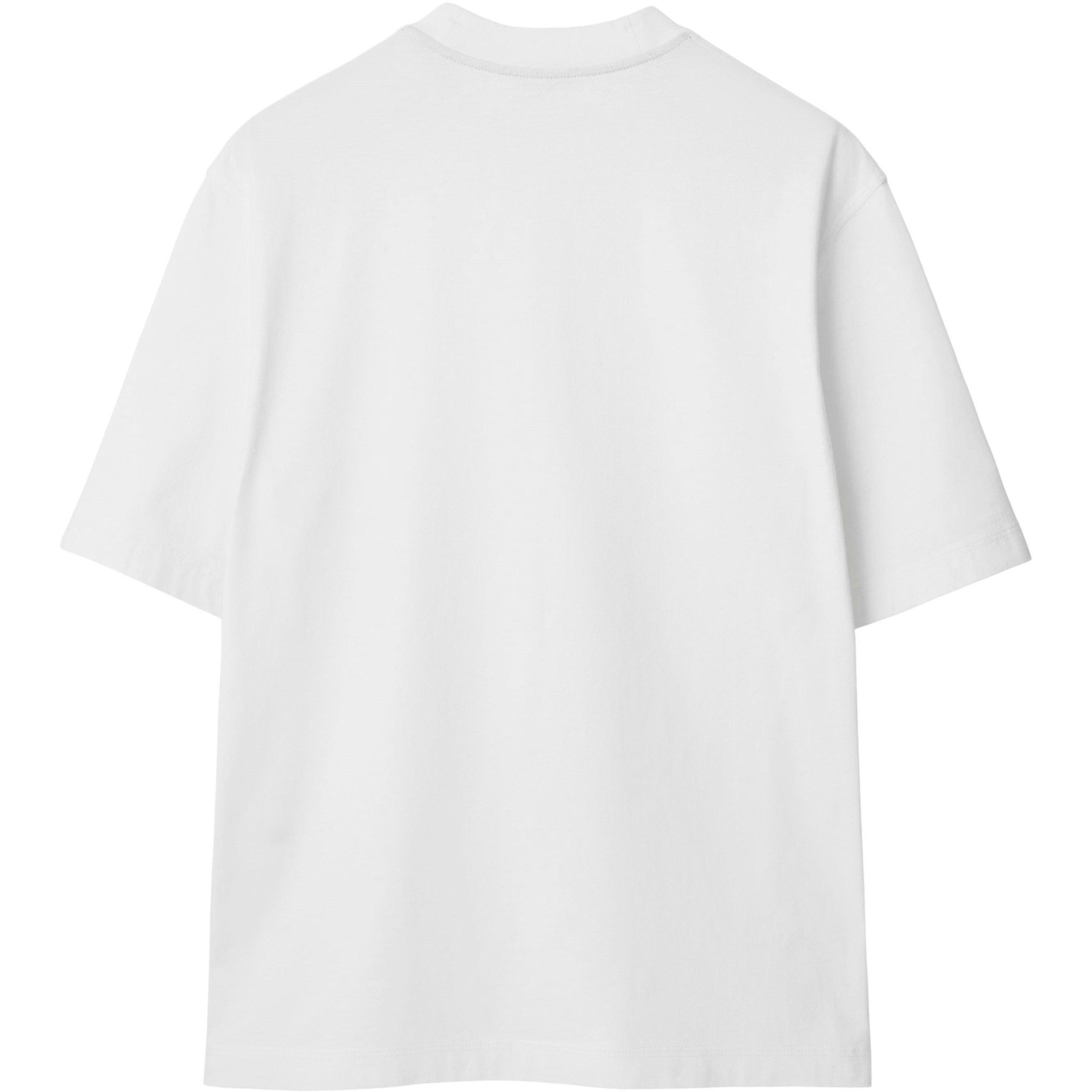 Salt - Burberry - Equestrian Knight Cotton T-Shirt - 6