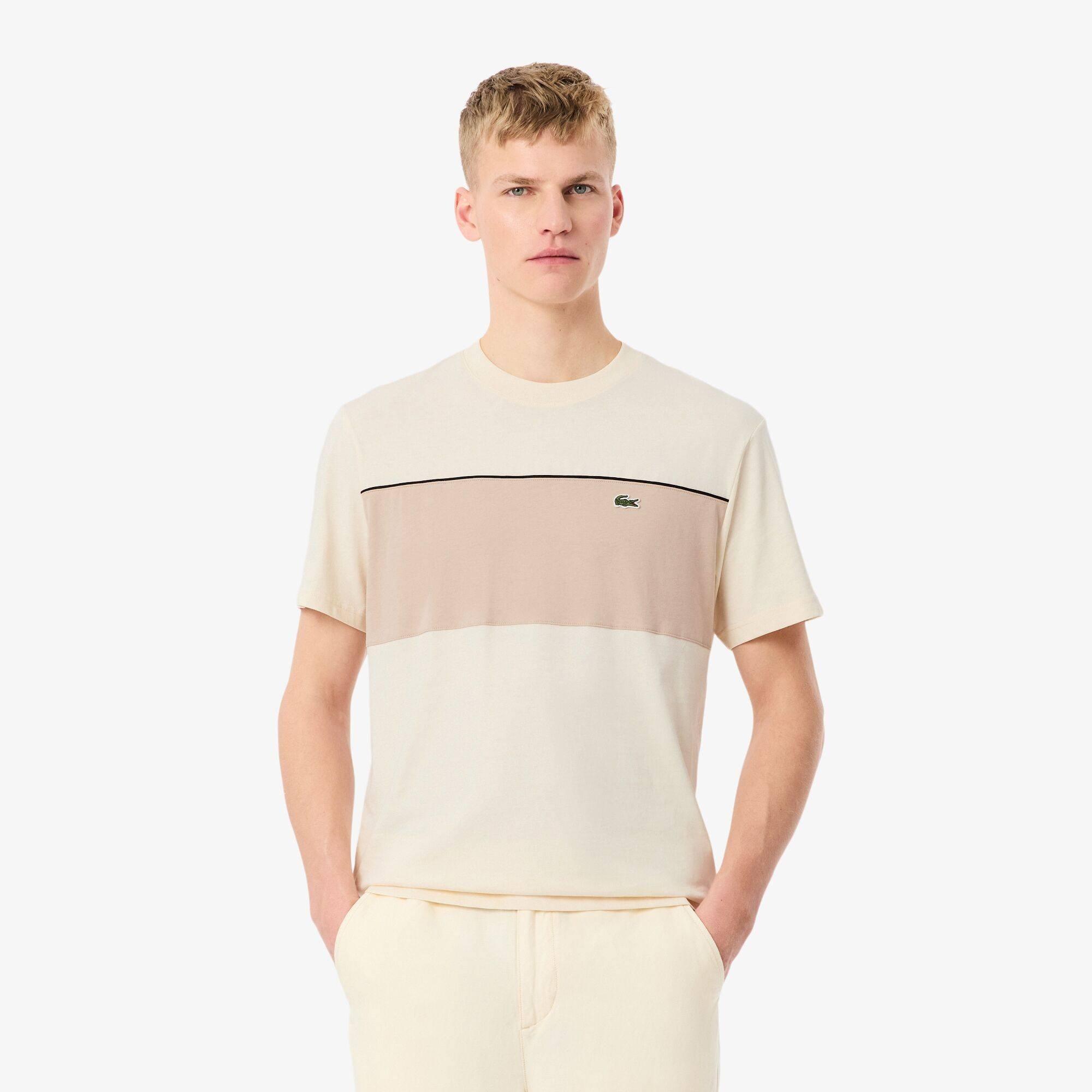 Beige 3RR - Lacoste - Men's Black T-Shirt - 2
