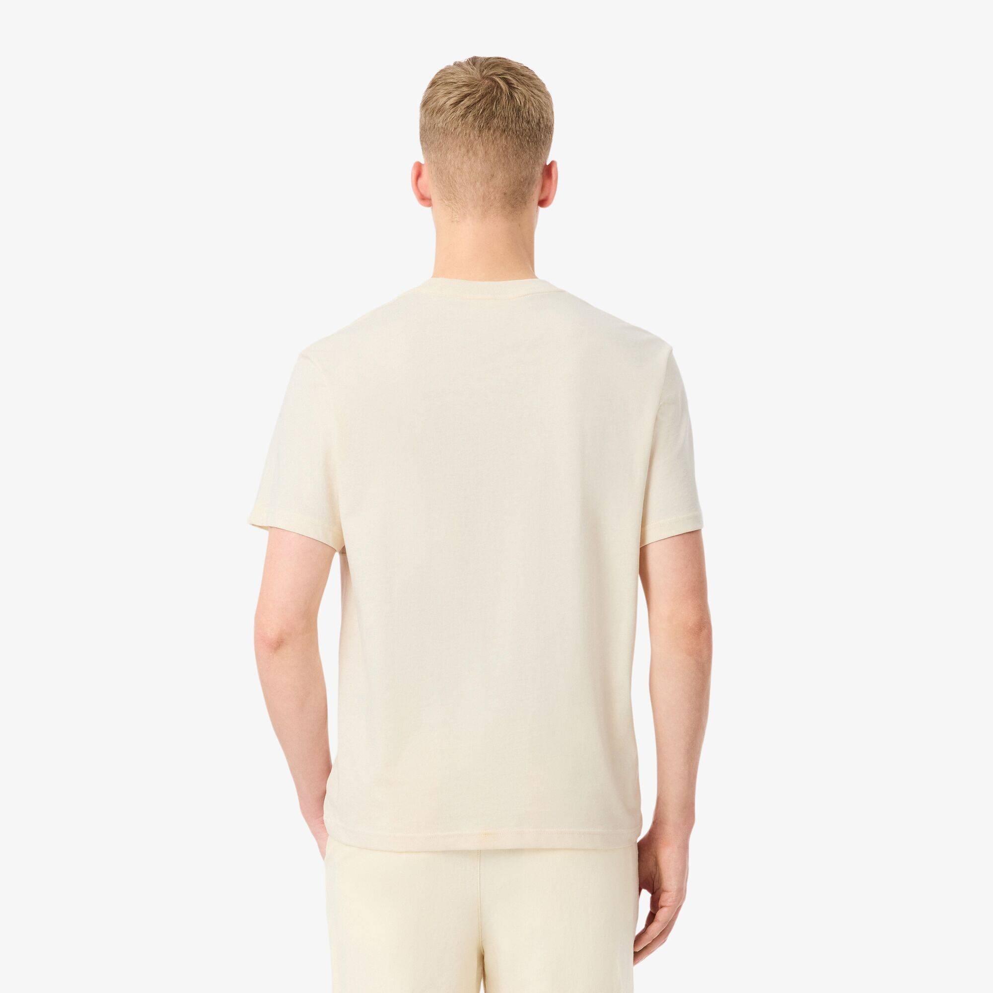 Beige 3RR - Lacoste - Men's Black T-Shirt - 3