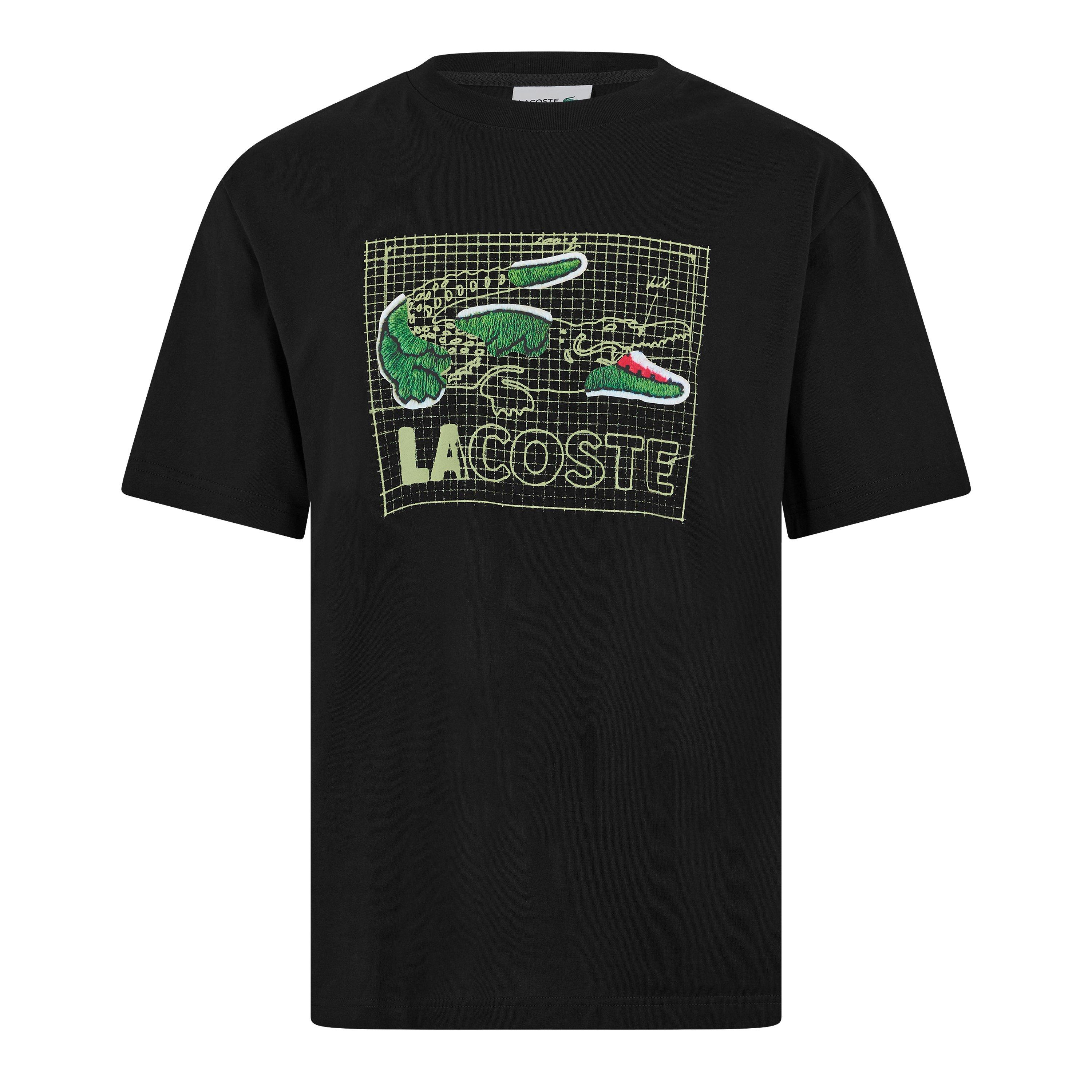 Lacoste Men's Black 031 T-Shirt - XL