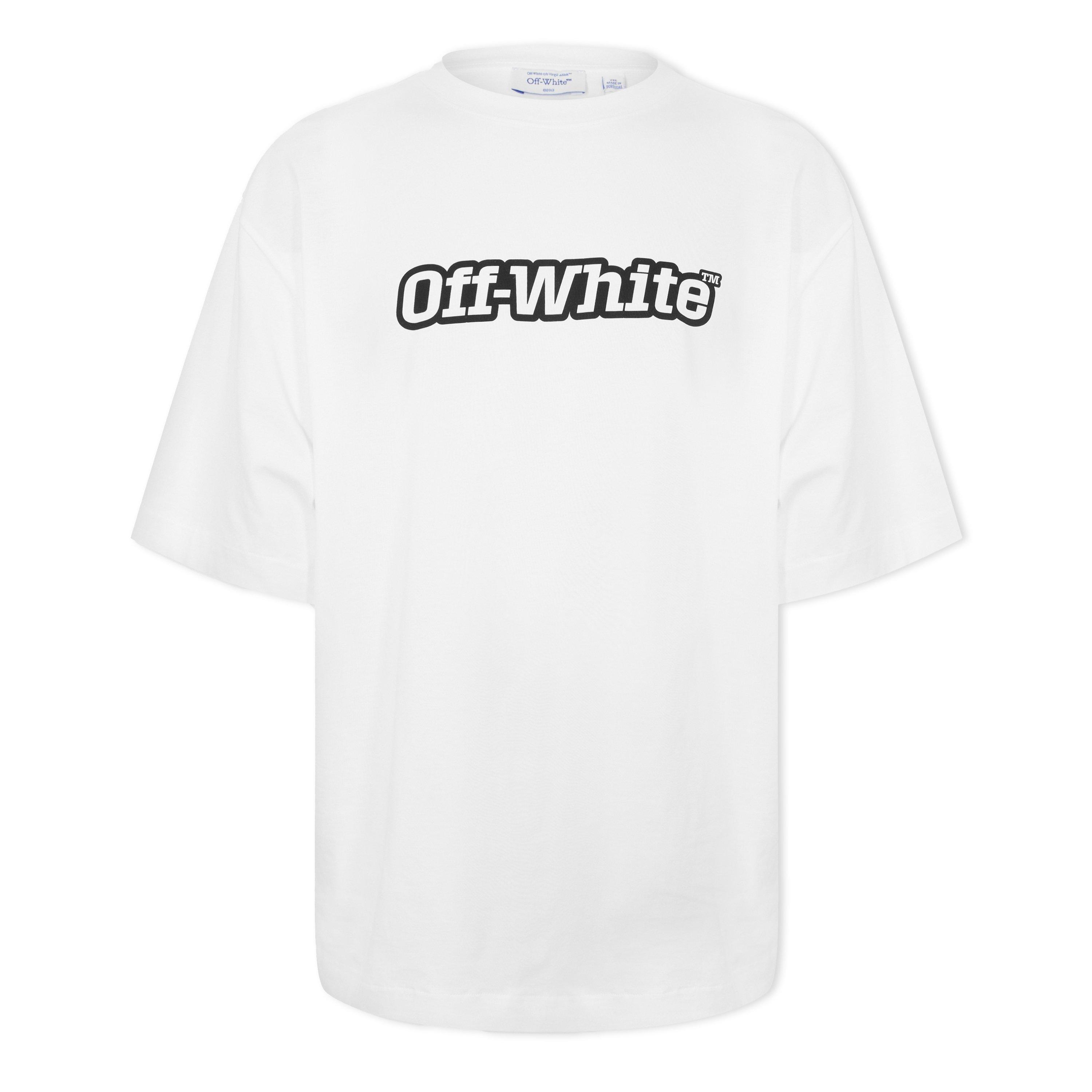 White-Black - Off White - Men's Outline Skate Graphic T-Shirt - 1