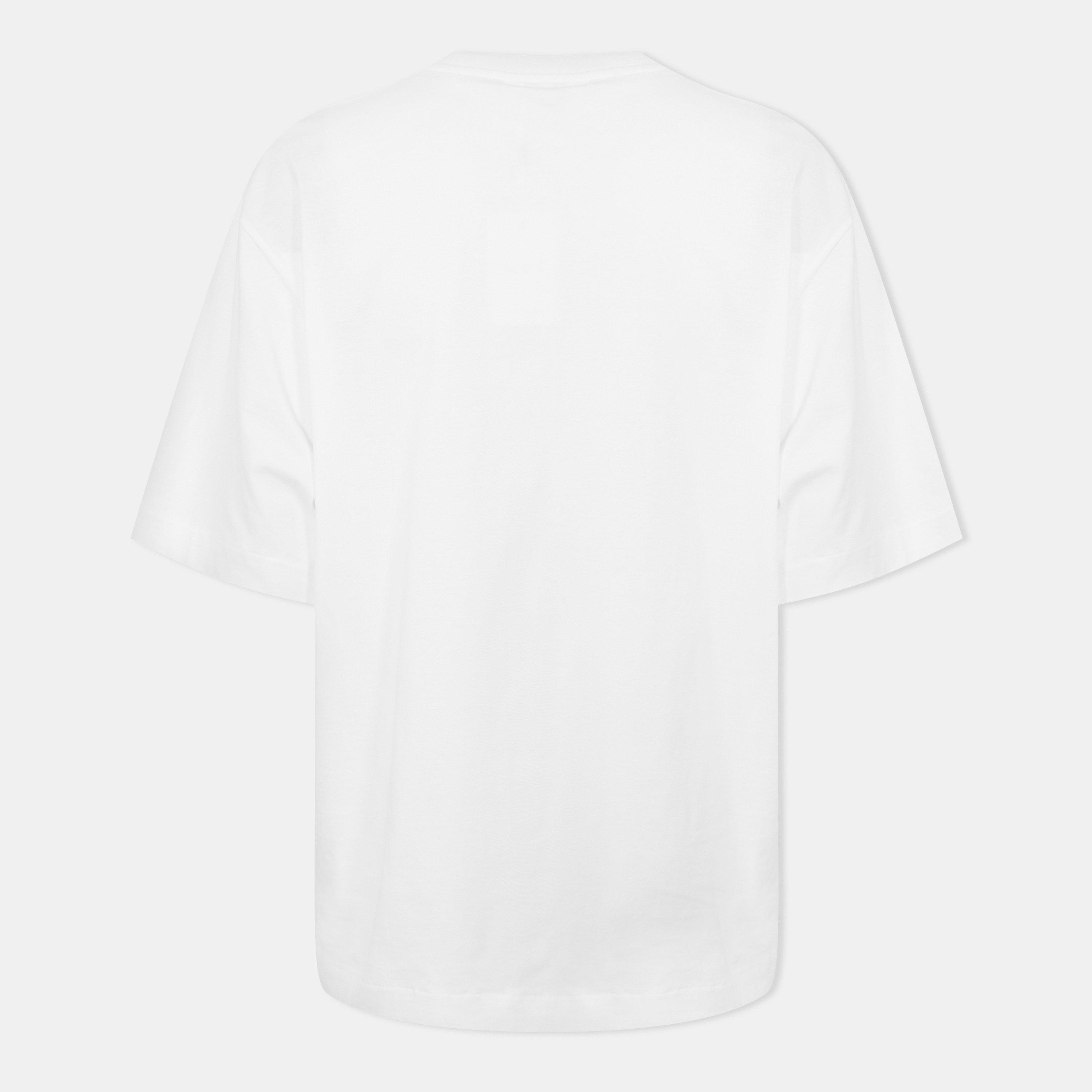 White-Black - Off White - Outline Skate Regular Fit T-Shirt - 2
