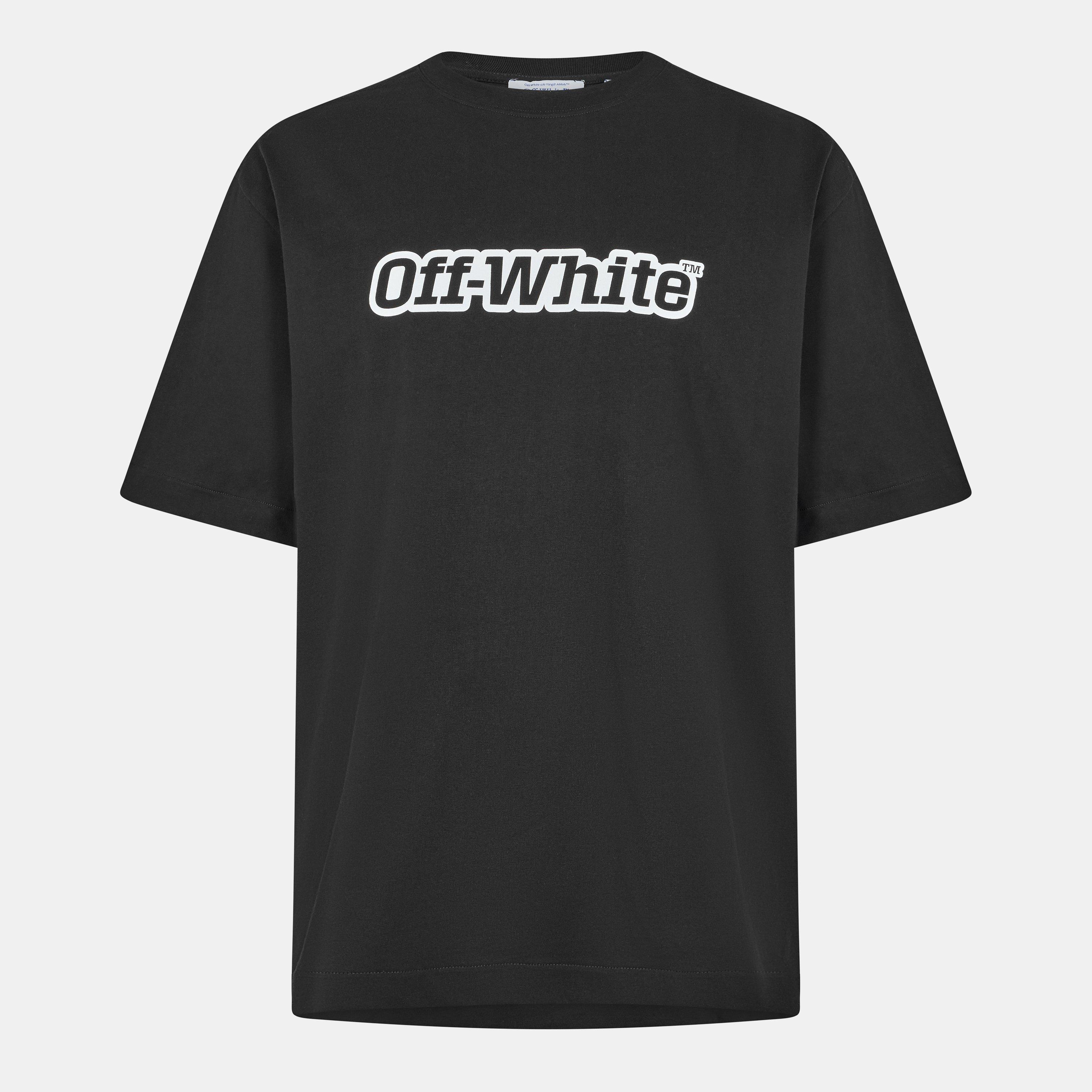 Off White Men's Outline Skate Graphic T-Shirt | Cruise Fashion