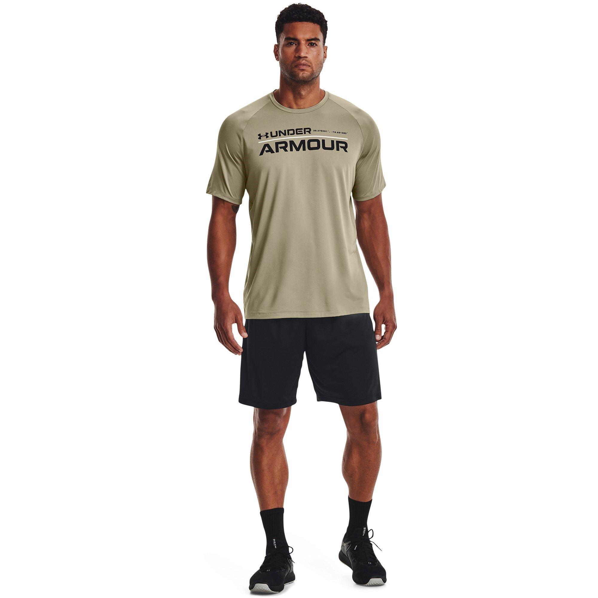 KHAKI GRIGIO / / - Under Armour - Under Tech T Shirt Mens - 5