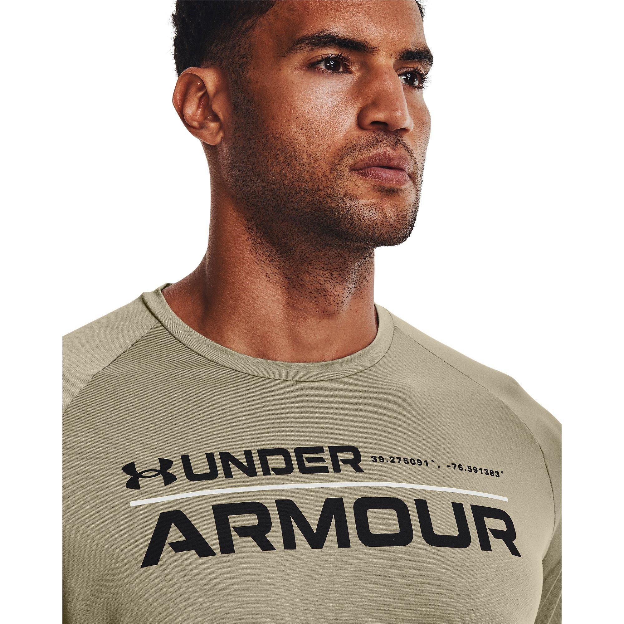 KHAKI GRIGIO / / - Under Armour - Under Tech T Shirt Mens - 7