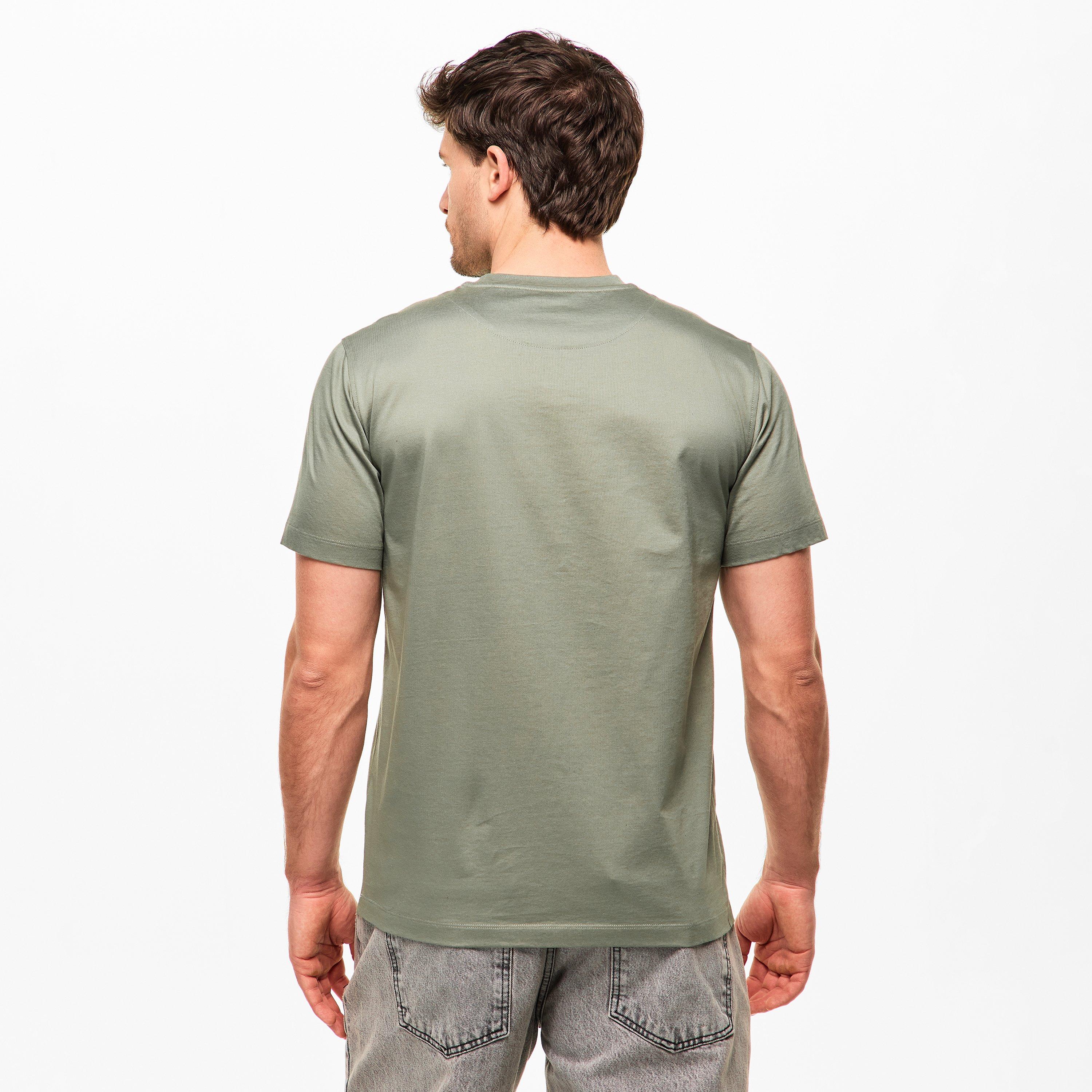 Lichen - Belstaff - Men's Steel T-Shirt - 4