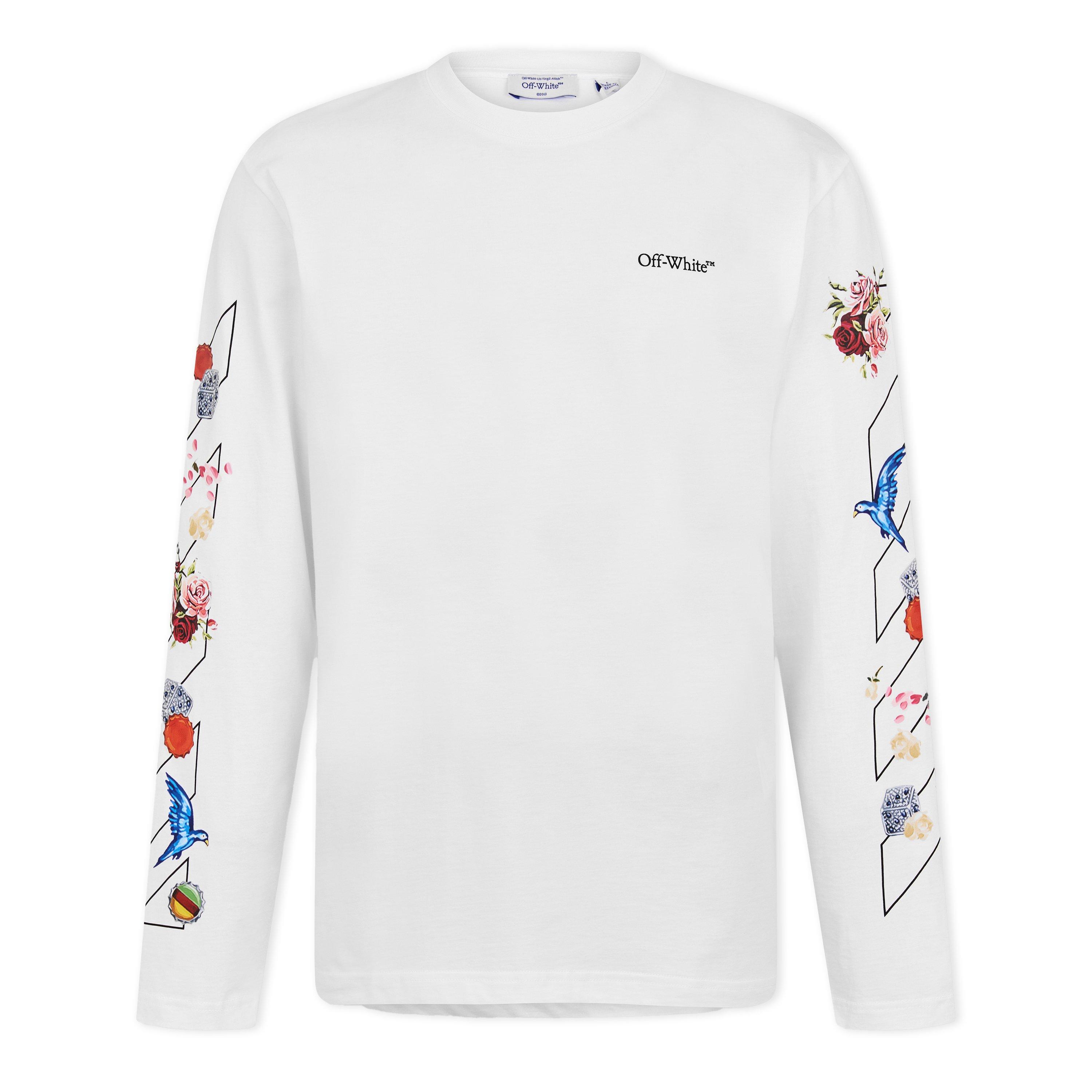 Off White Men's Diag Skate T Long Sleeve T-Shirt | Flannels