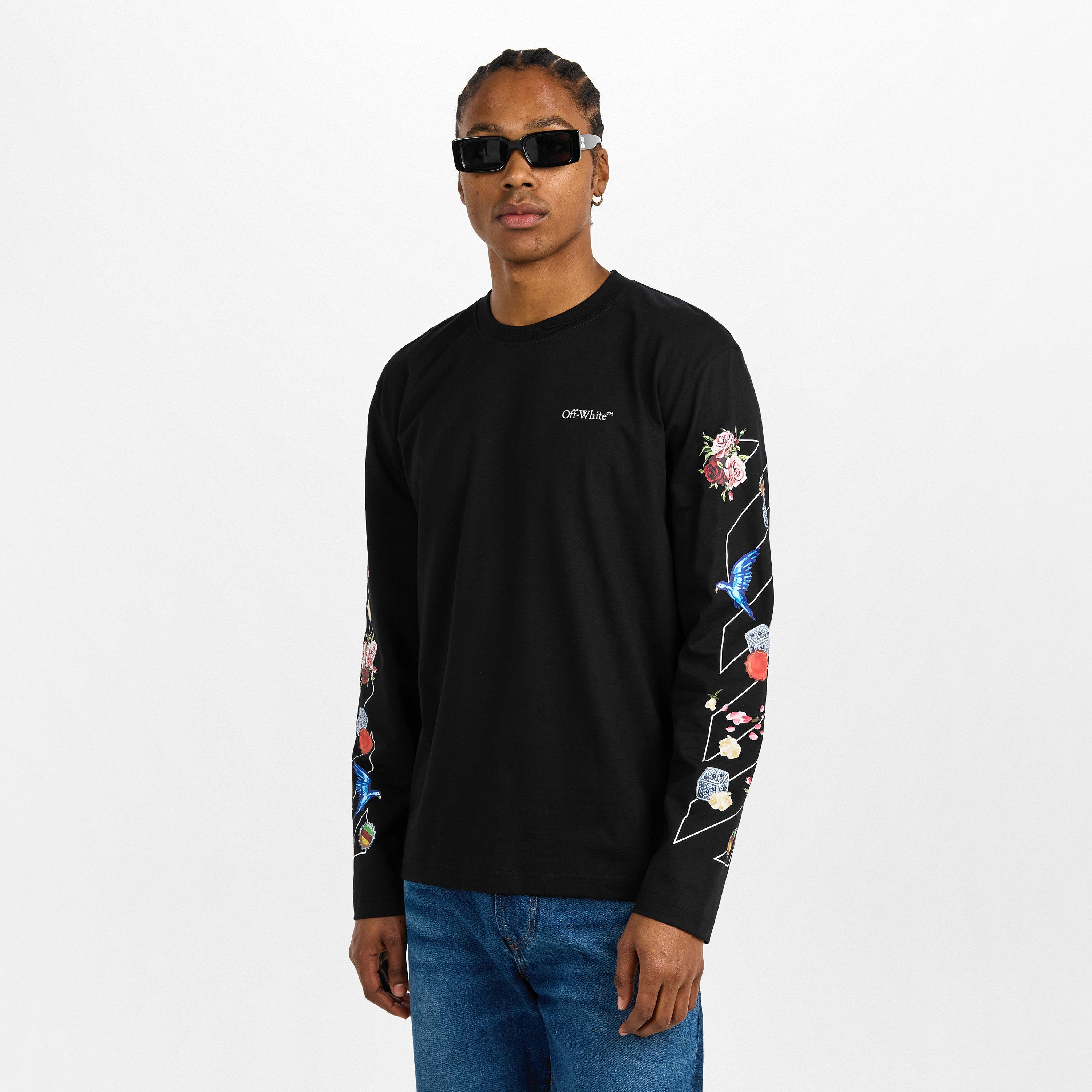Black-White - Off White - Diag Skate LS T Sn99 - 3