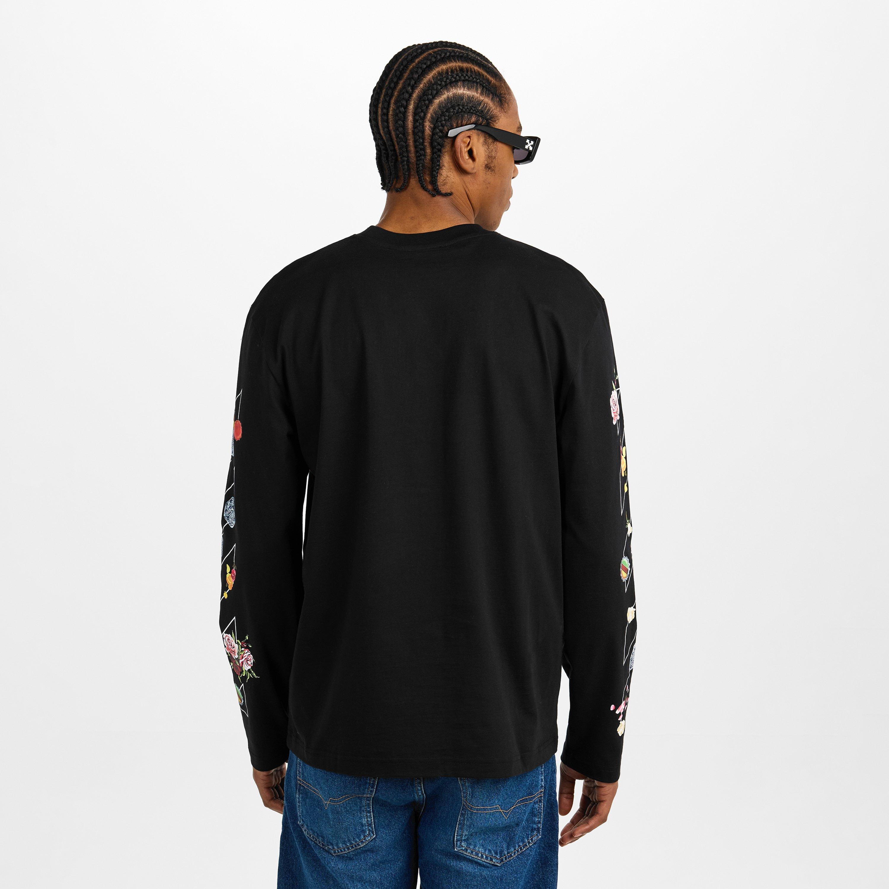 Off White Men's Diag Skate T Long Sleeve T-Shirt | USC