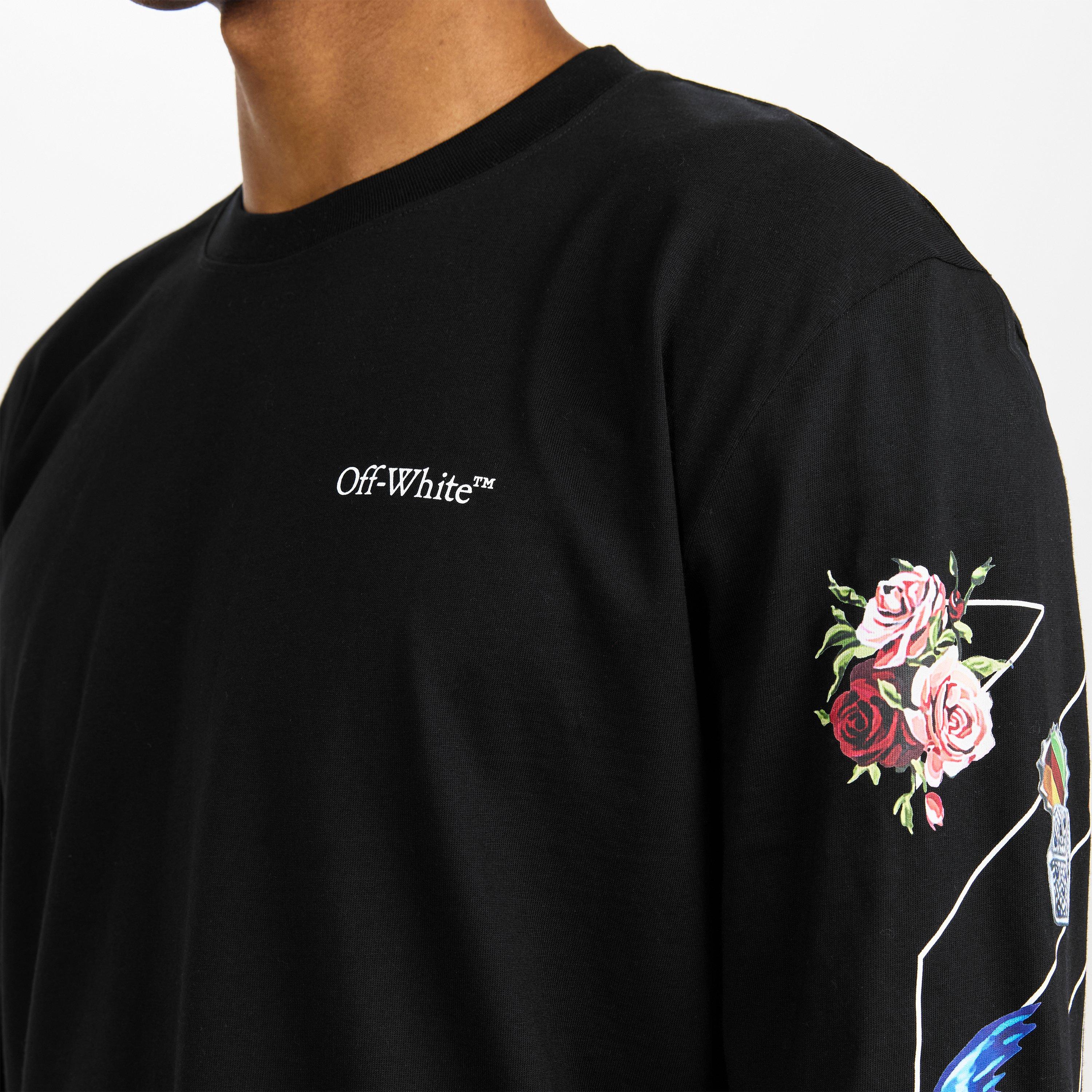 Black-White - Off White - Diag Skate LS T Sn99 - 5