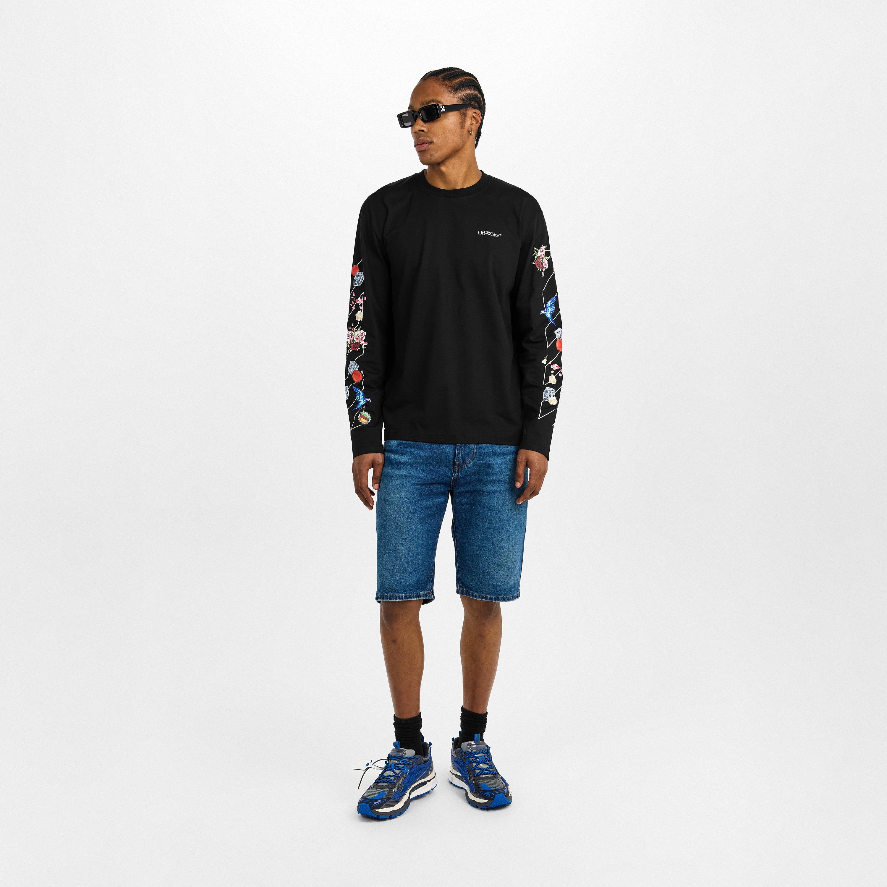 Off White Men's Diag Skate T Long Sleeve T-Shirt | USC