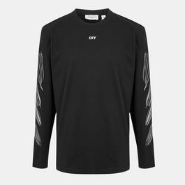Off White Diags Skate Long-Sleeve T-Shirt