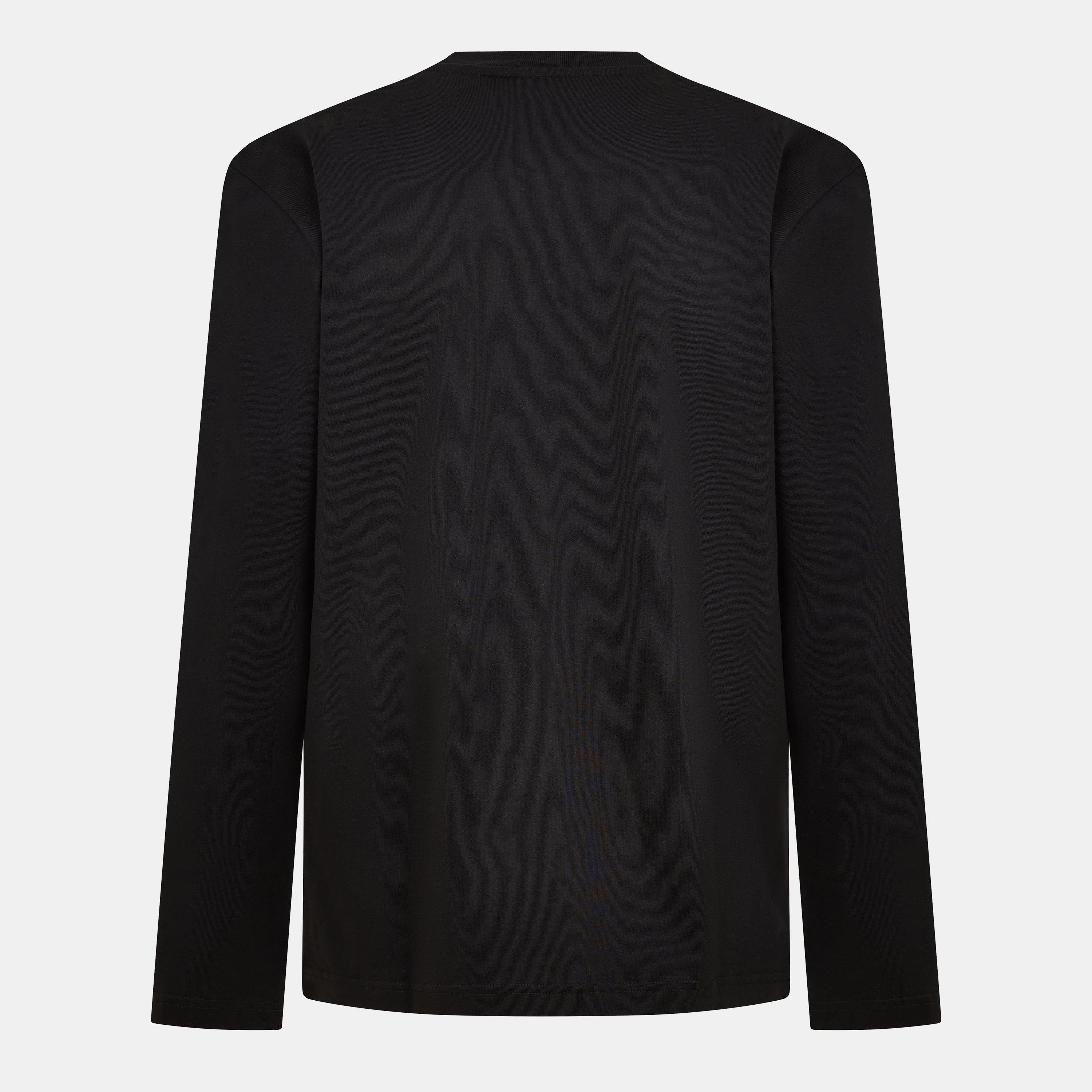 Black-White - Off White - Logo Skate LS T Sn99 - 2