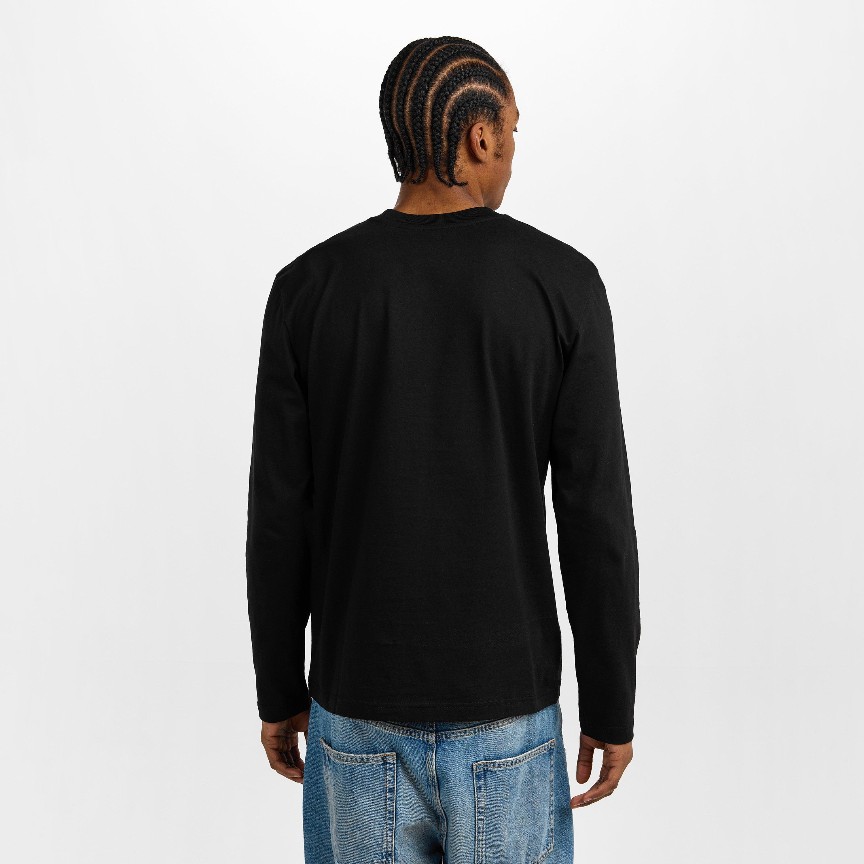 Black-White - Off White - Logo Skate LS T Sn99 - 4