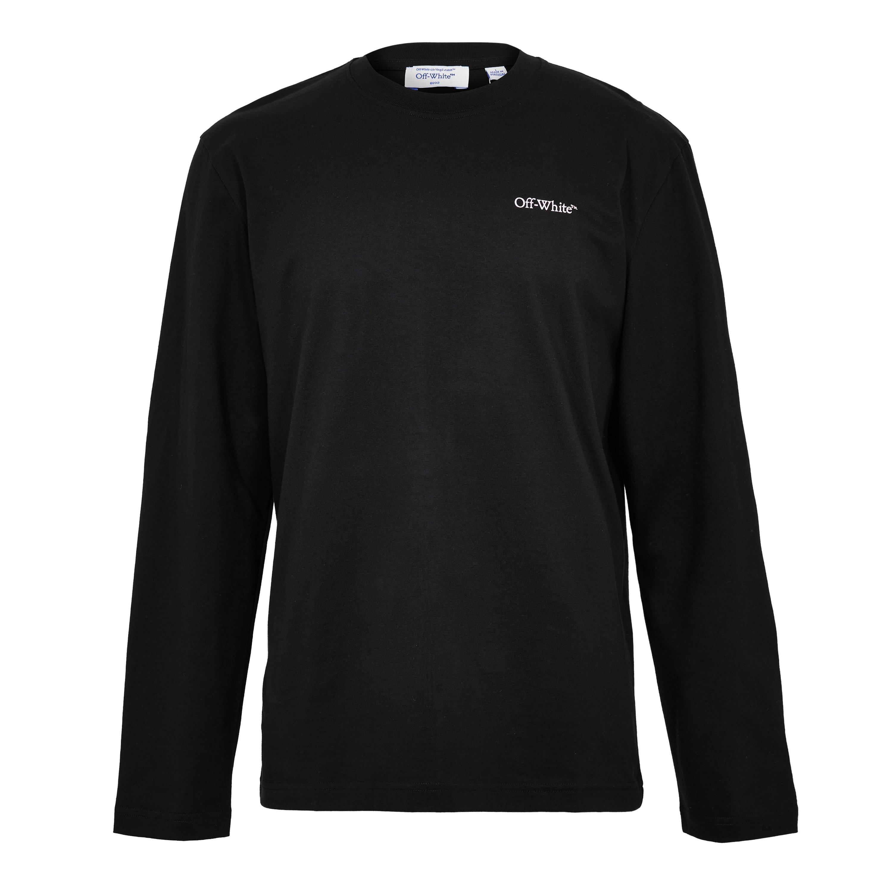 Off White Men's Arrw Skate Long Sleeve T-Shirt - Black/Pink - M