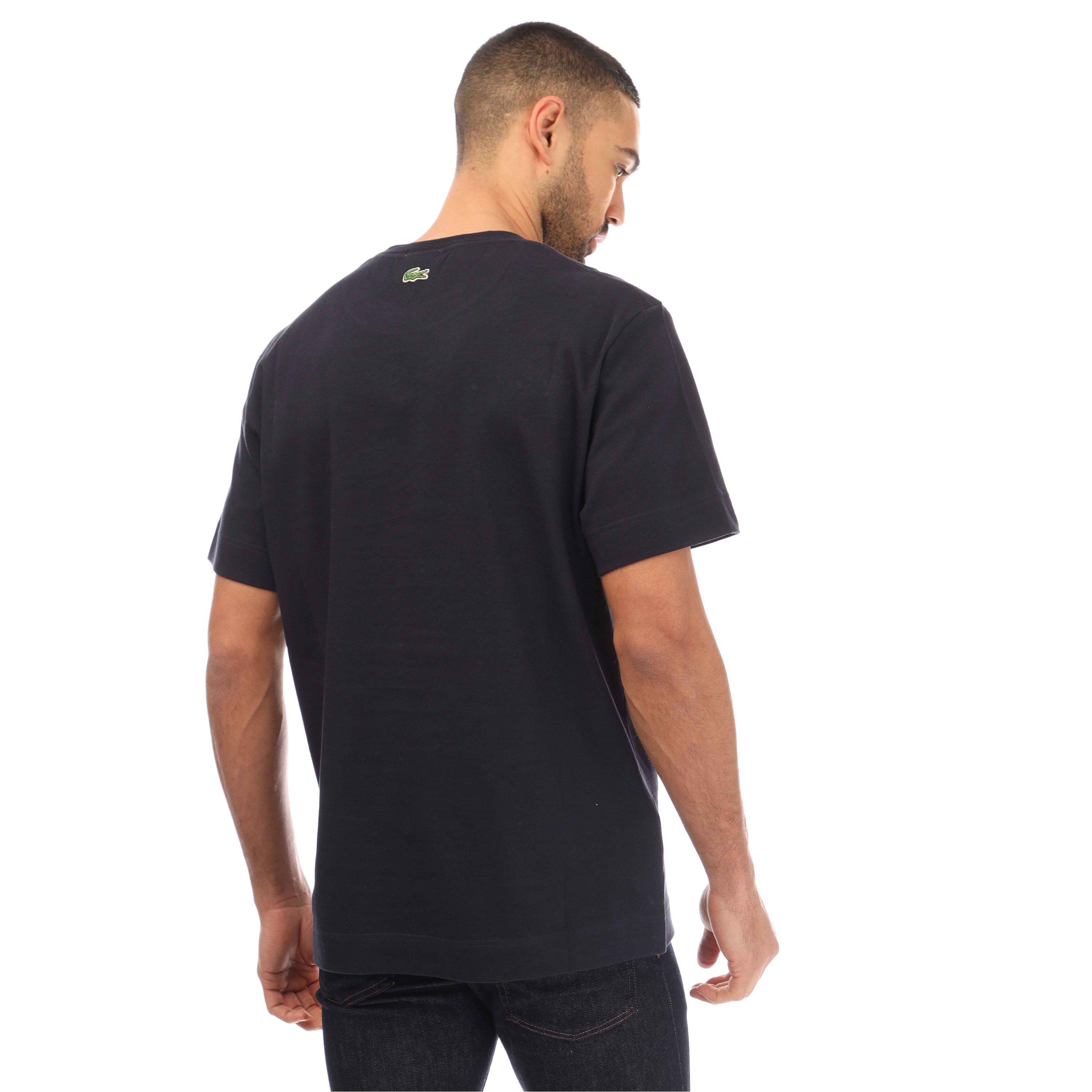 No entiendo el significado de "Abysm". - Lacoste - Men's Round Logo Regular Fit T-Shirt - 3
