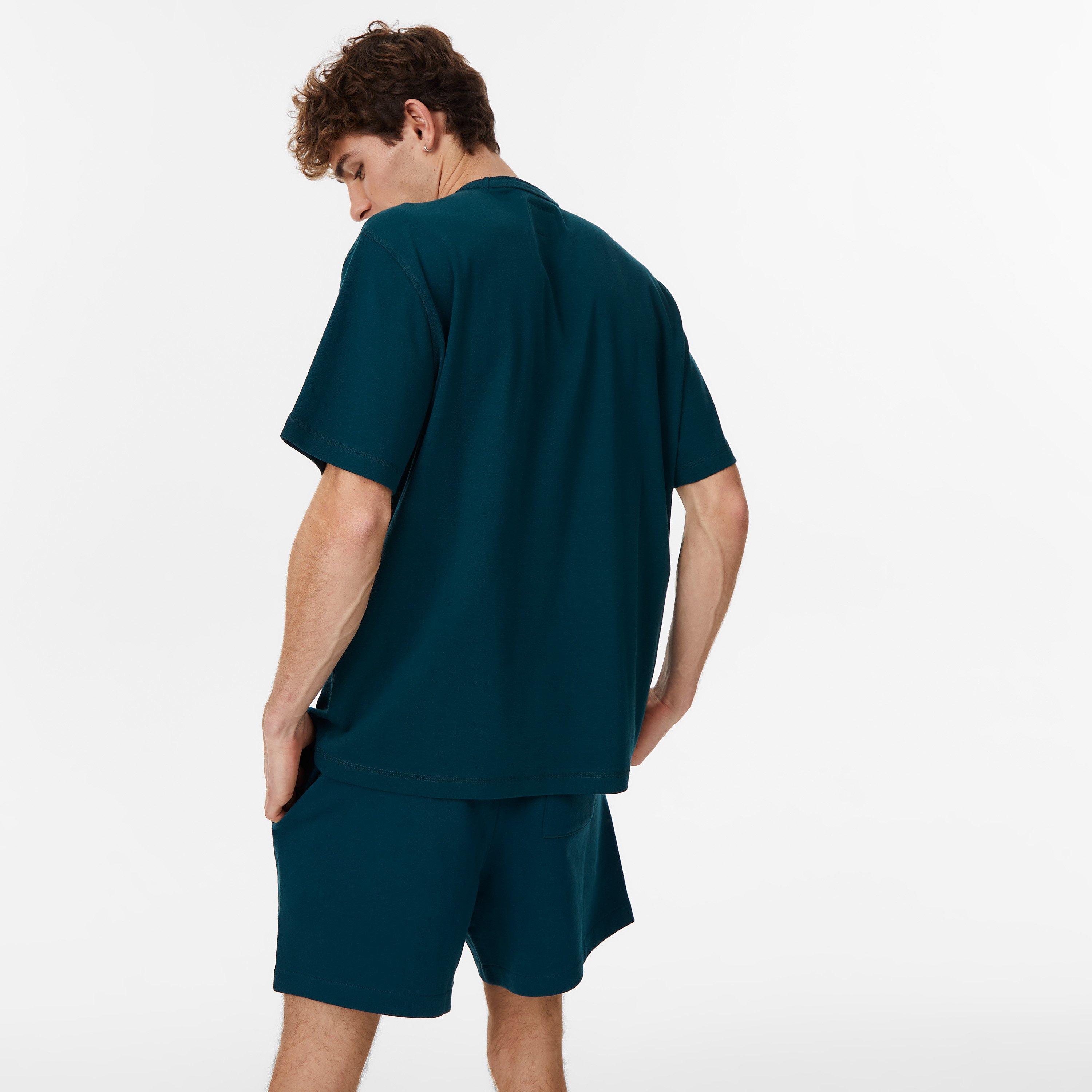 Rich Teal - Jack Wills - Vintage Ribbed T-Shirt - 2