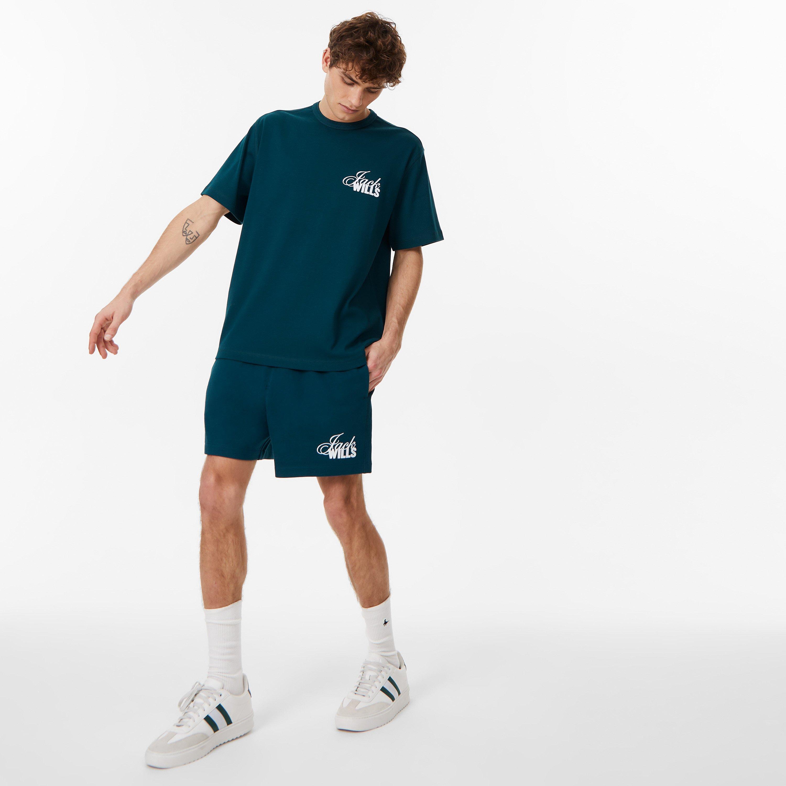 Rich Teal - Jack Wills - Vintage Ribbed T-Shirt - 4