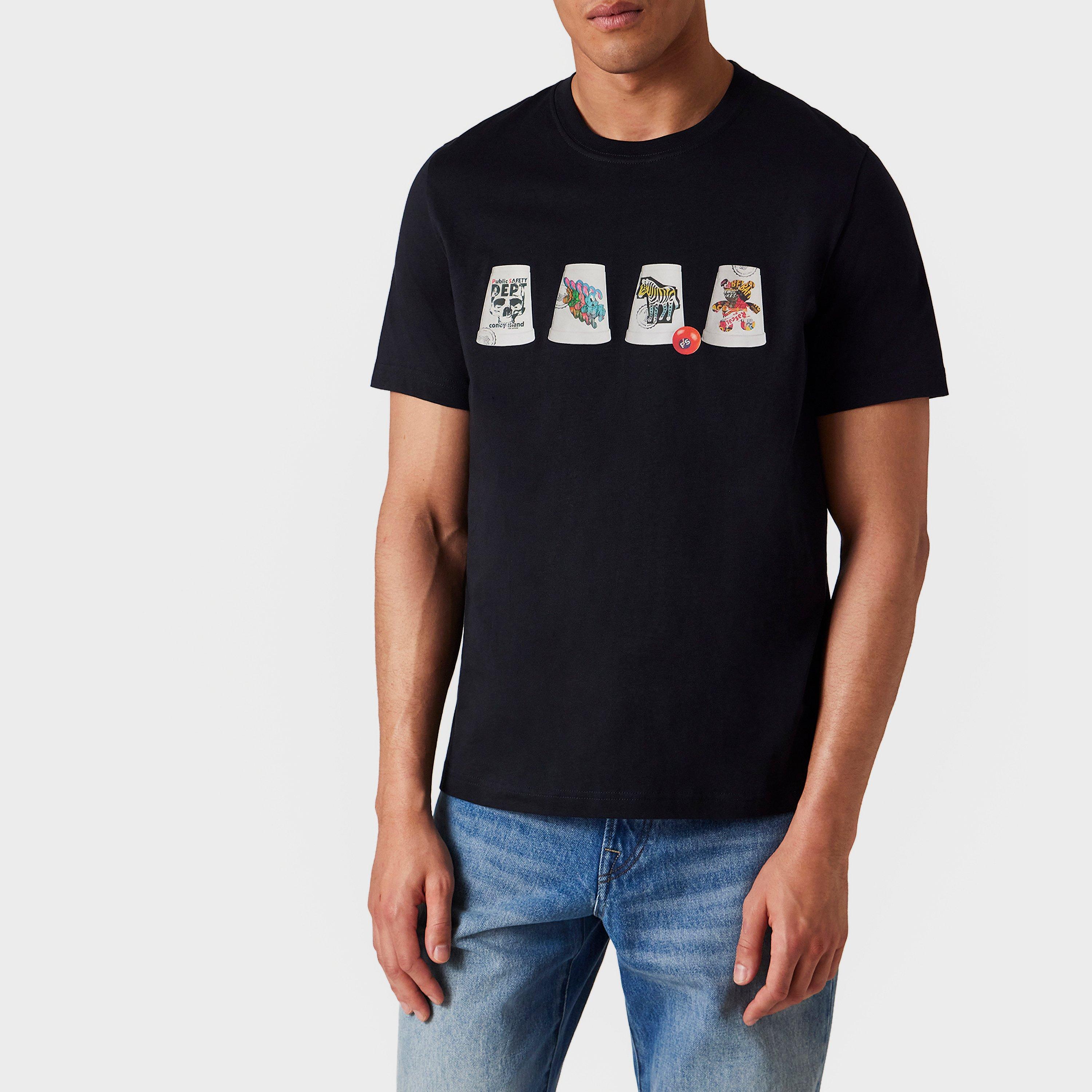 Navy 49 - PS Paul Smith - Men's Cups Regular Fit T-Shirt - 2