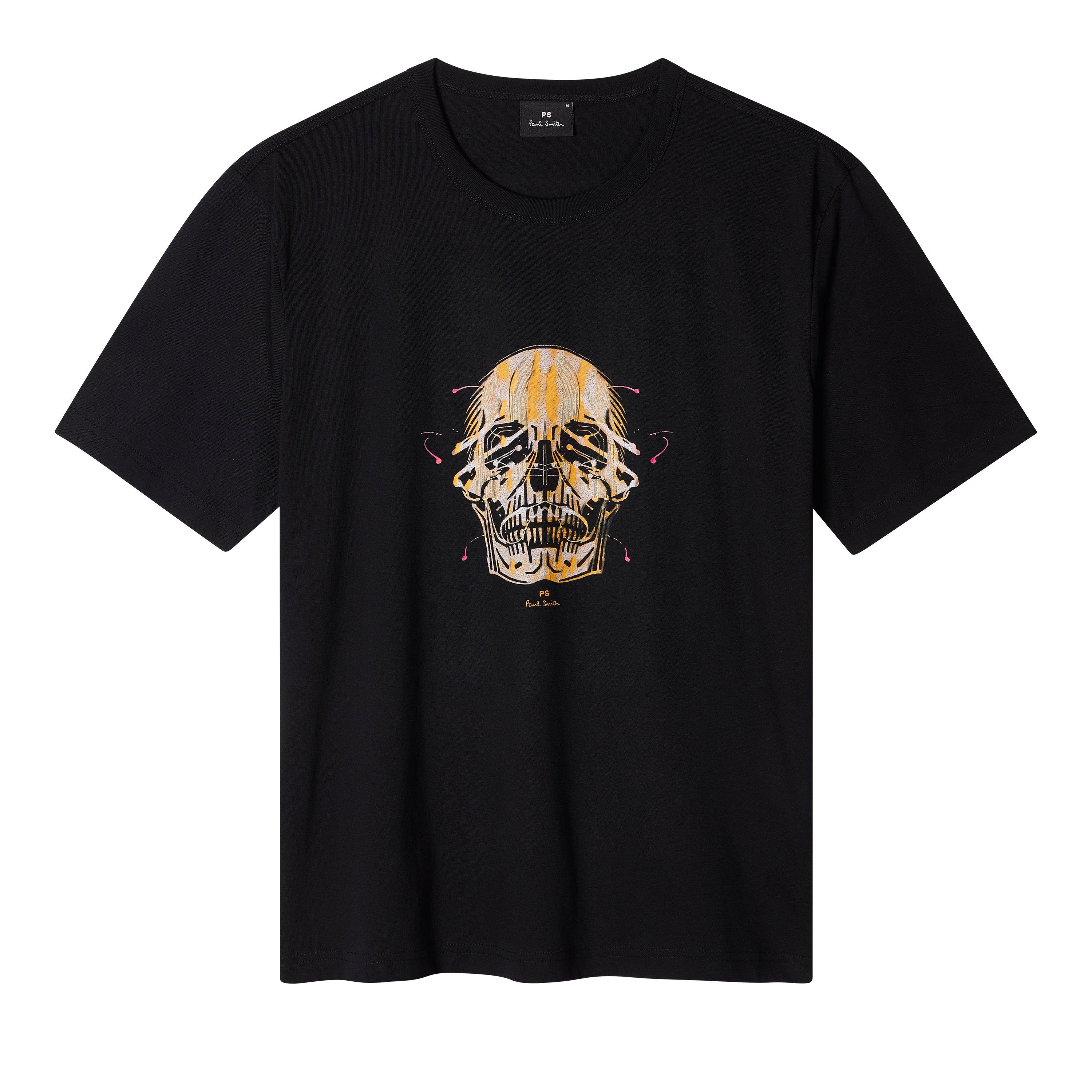 PS Paul Smith | Men's Skull Regular Fit T-Shirt | Regular Fit T