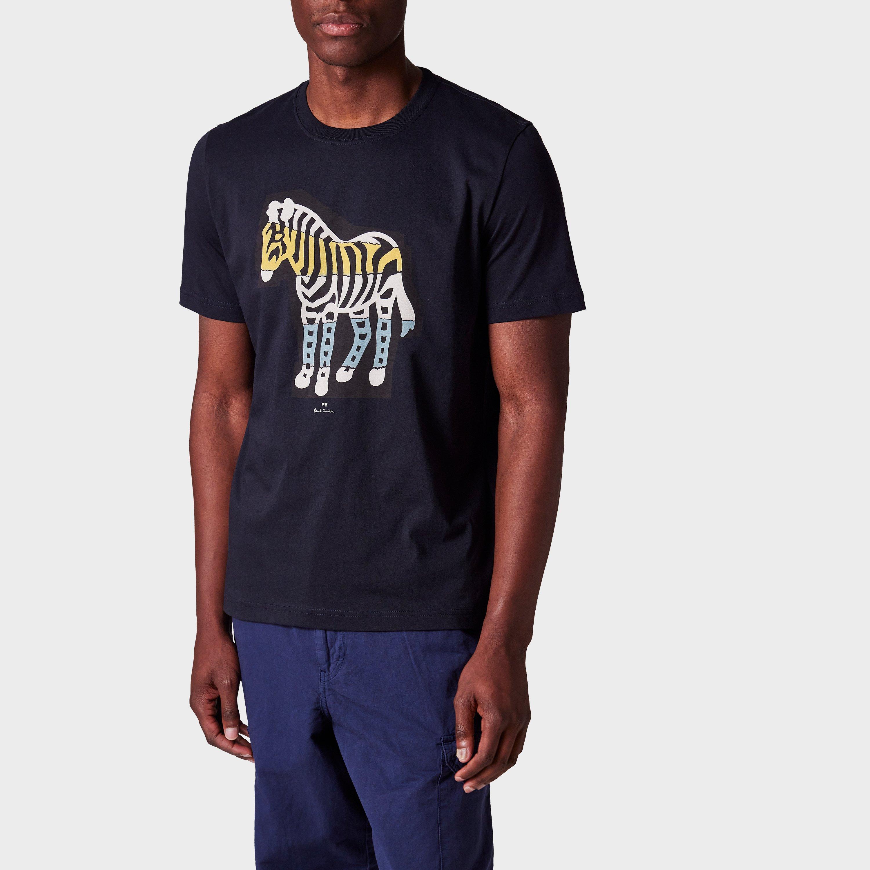 Navy 49 - PS Paul Smith - Men's Regular Fit T-Shirt - 3