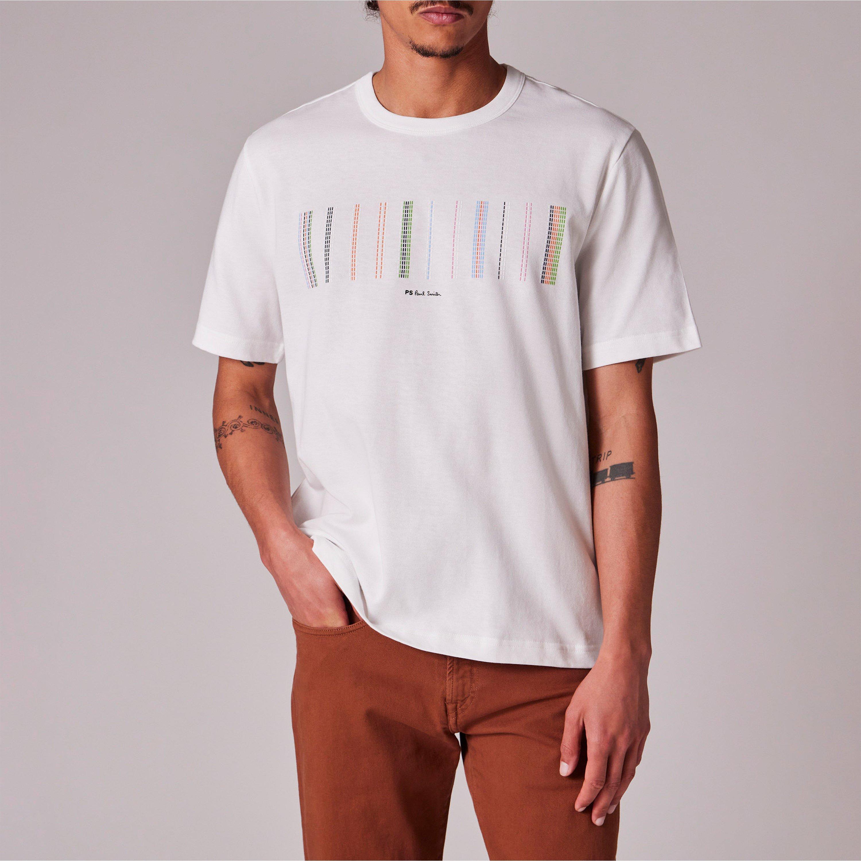 White 01 - PS Paul Smith - Men's Regular Fit T-Shirt - 2