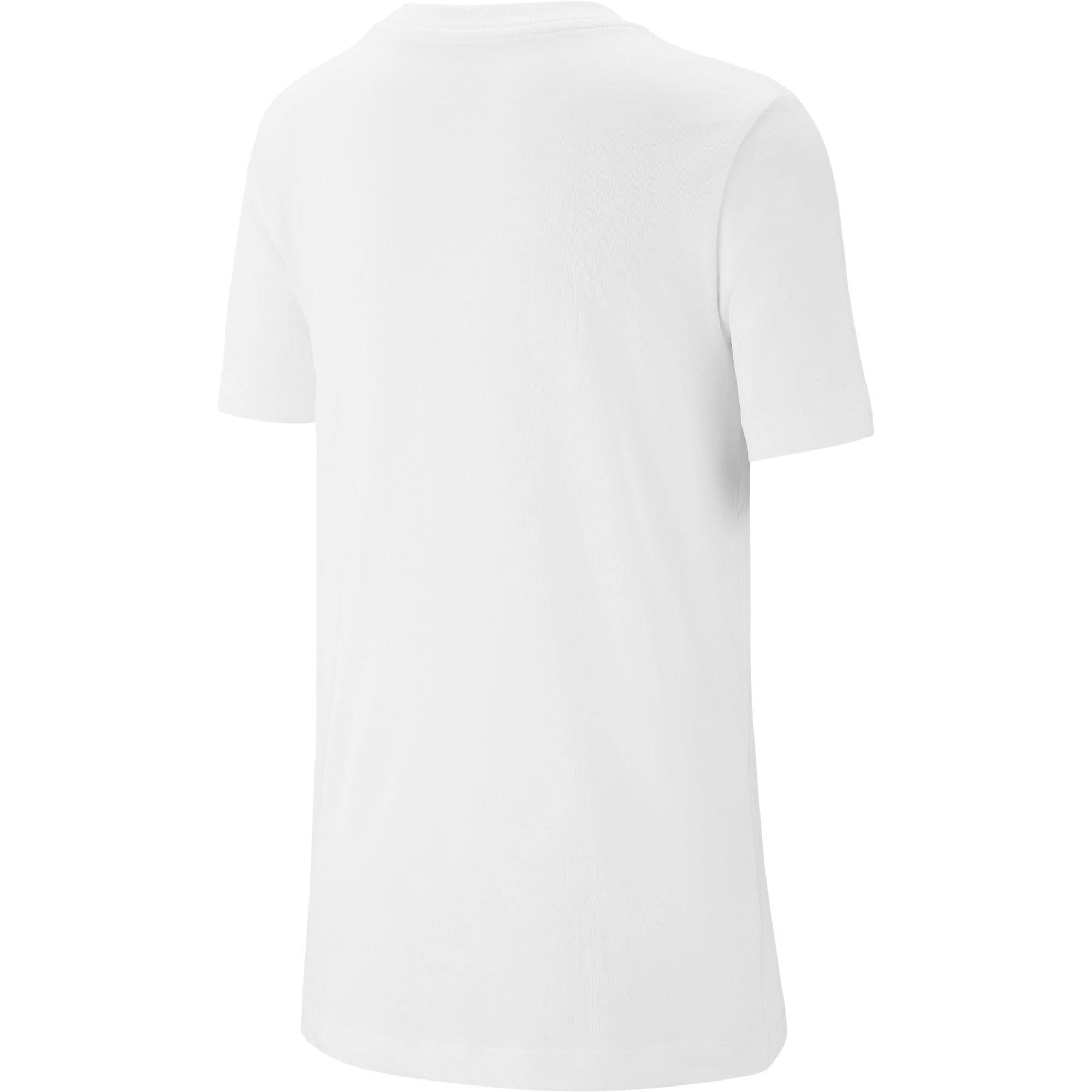White/Blk/Red - Nike - Sportswear T-Shirt Junior - 2