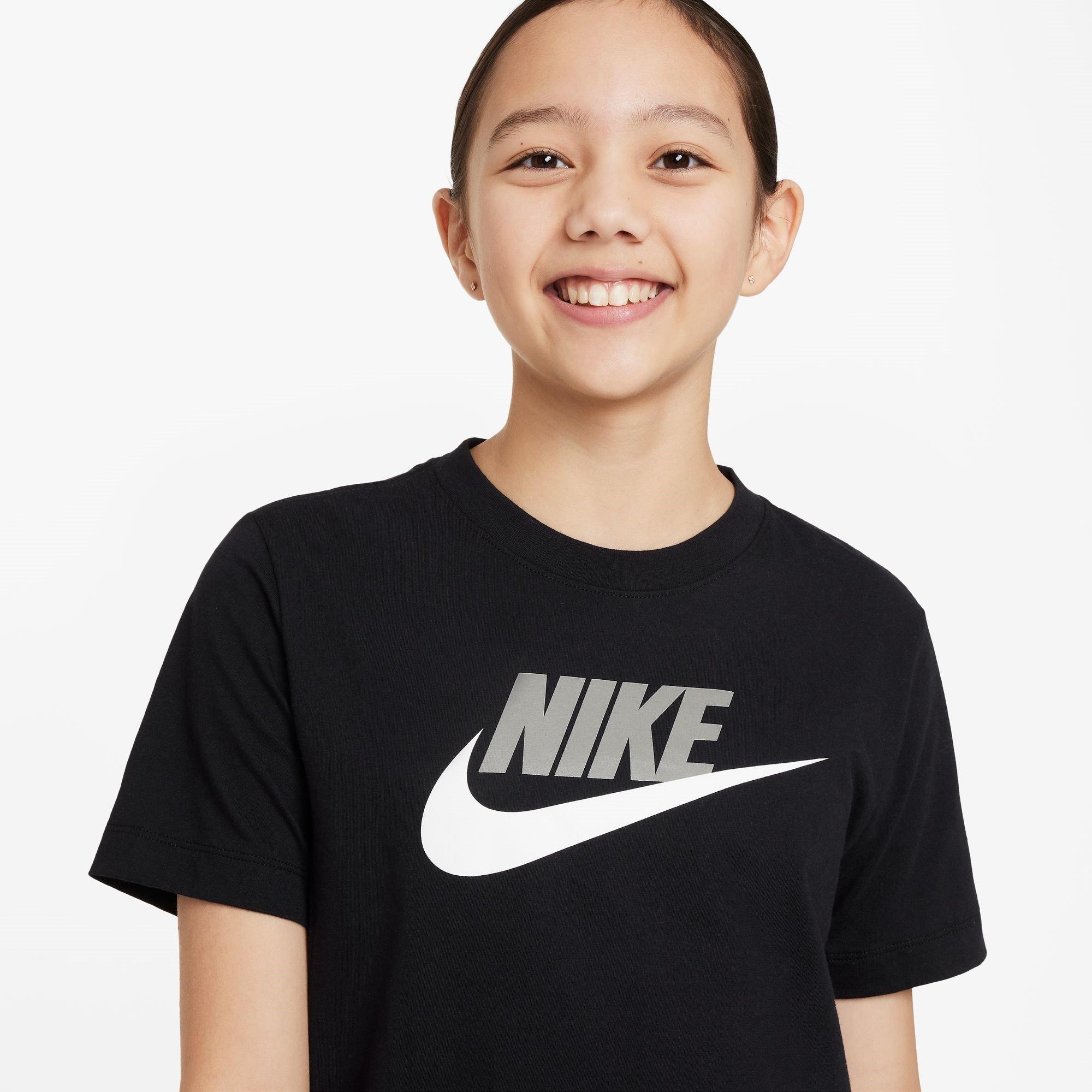 Preto/Cinza - Nike - Sportswear T-Shirt Junior - 6
