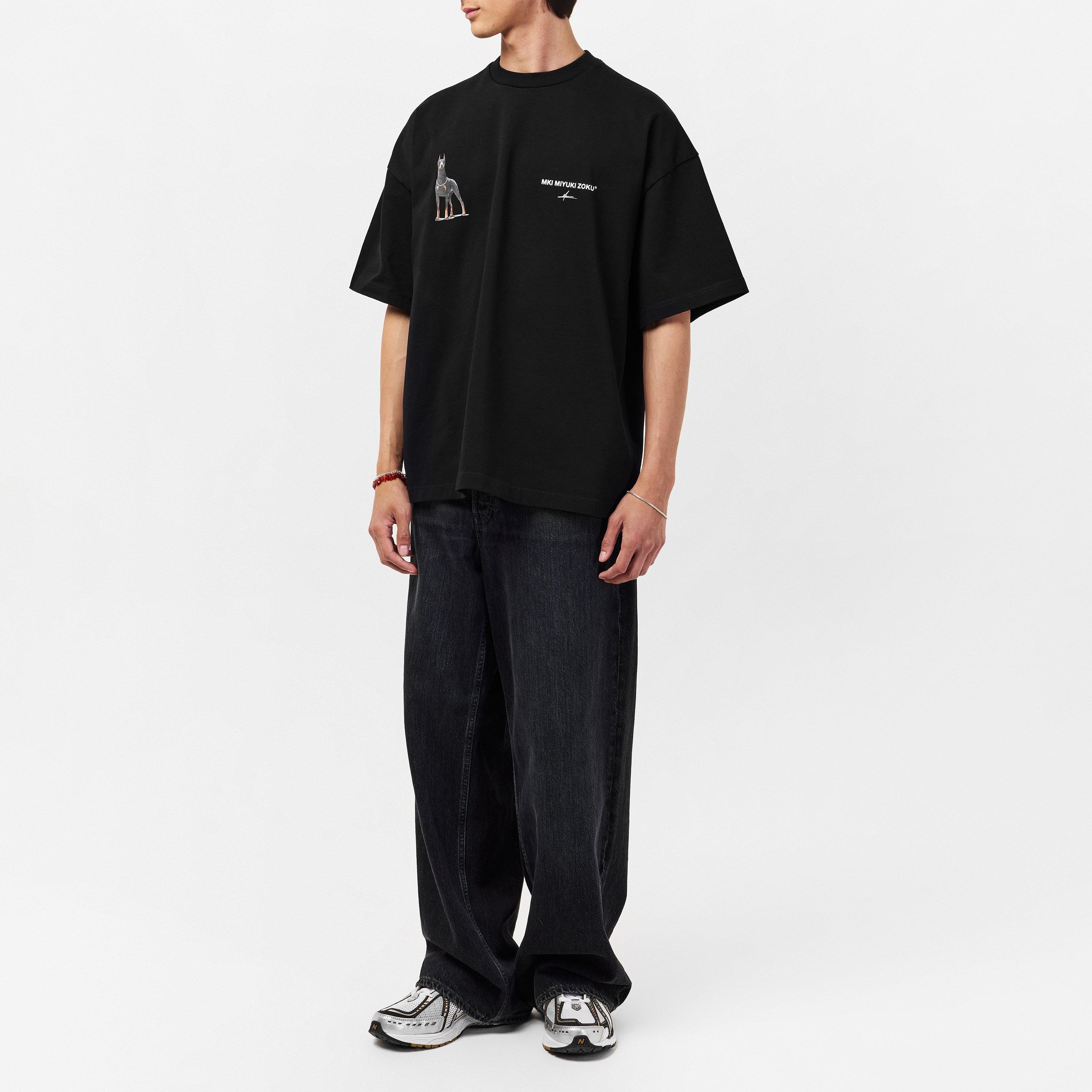 Black - MKI MIYUKI ZOKU - Rubi Dobie T-Shirt - 6