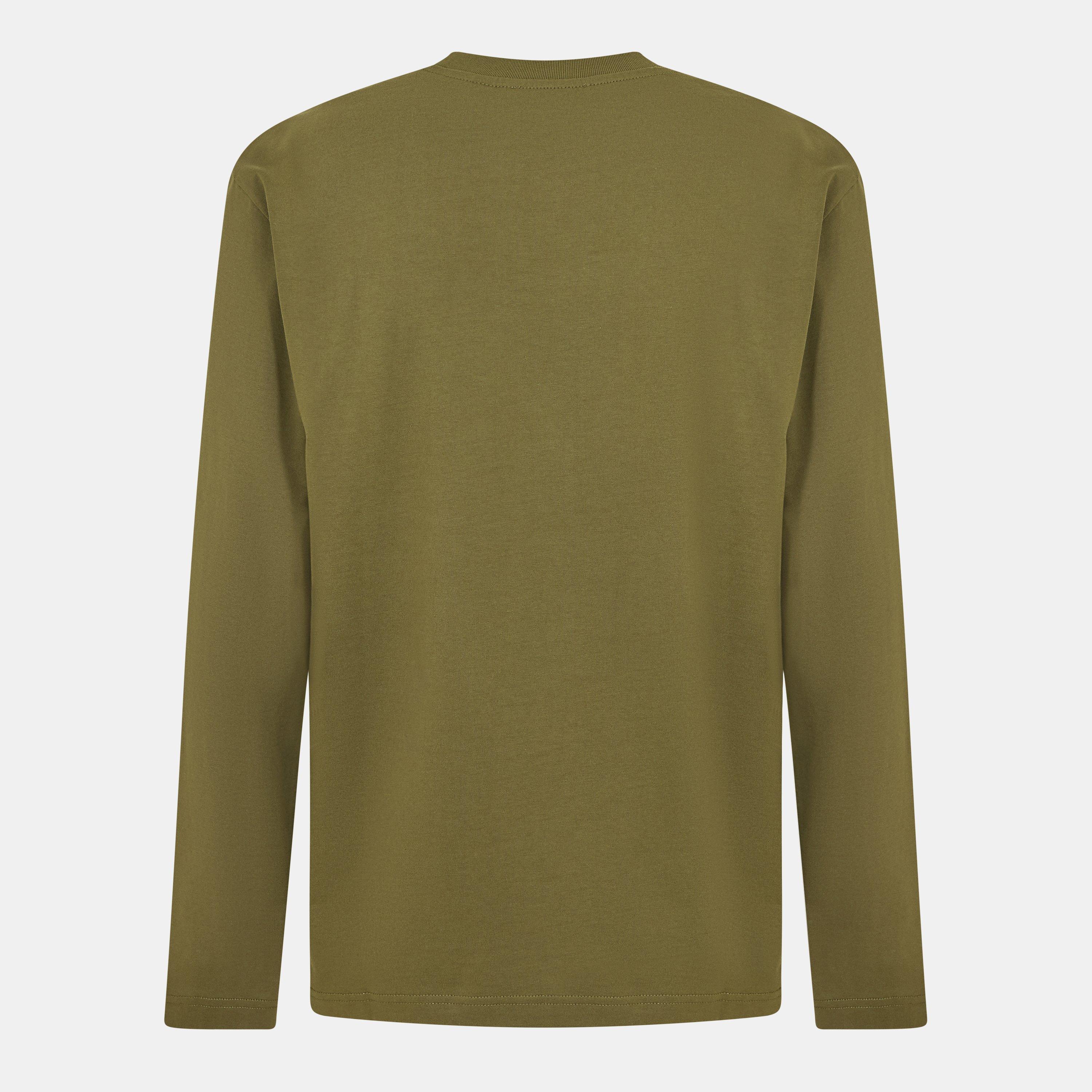 White Moss - Off White - Heren Skate Lange Mouwen T-Shirt - 2