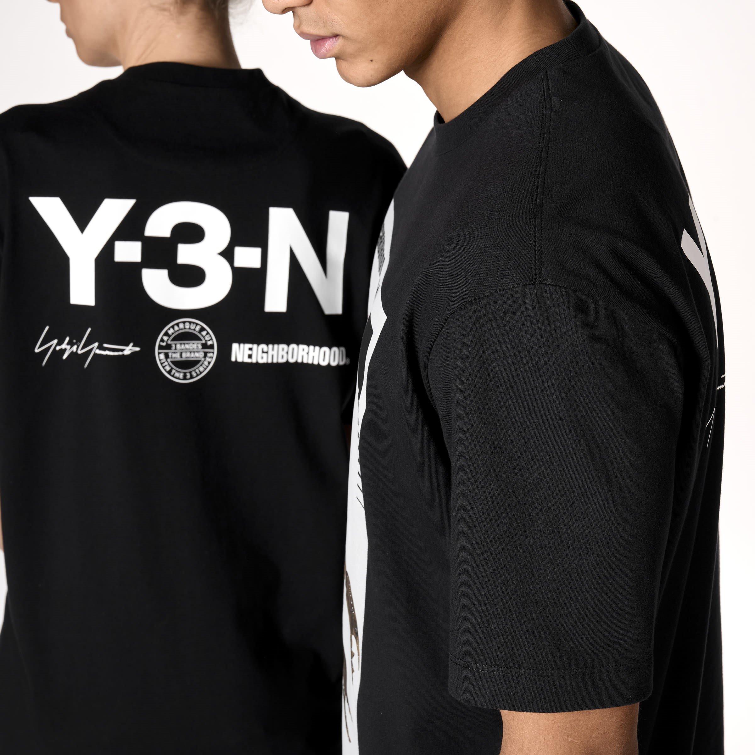 Black/Granite - Y3 - X Neighborhood Scorpion Graphic T-Shirt - 6