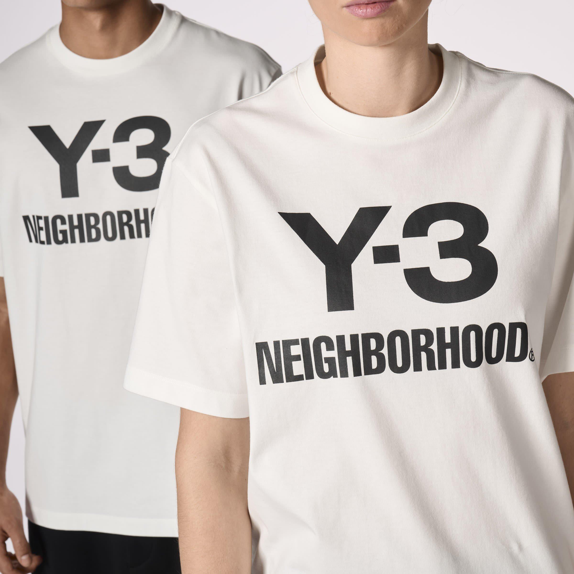 Core White - Y3 - x Neighborhood Logo T-Shirt - 5
