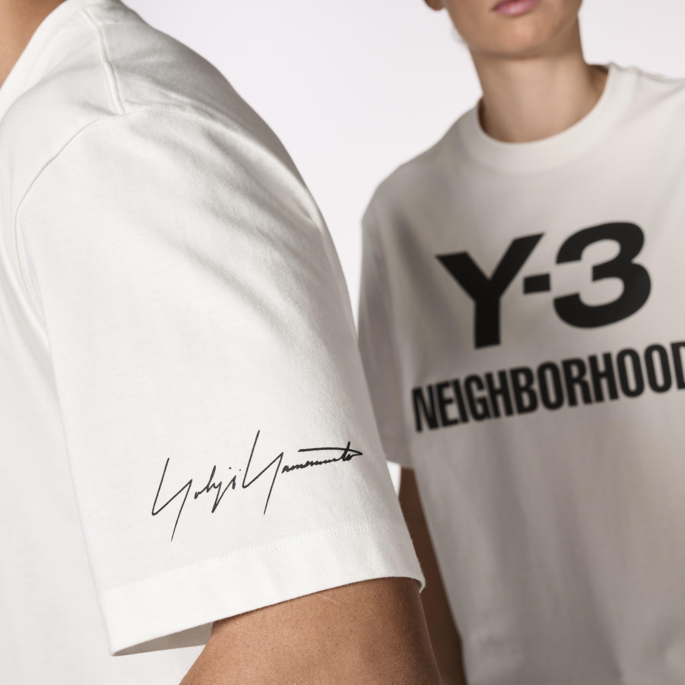 Core White - Y3 - x Neighborhood Logo T-Shirt - 6