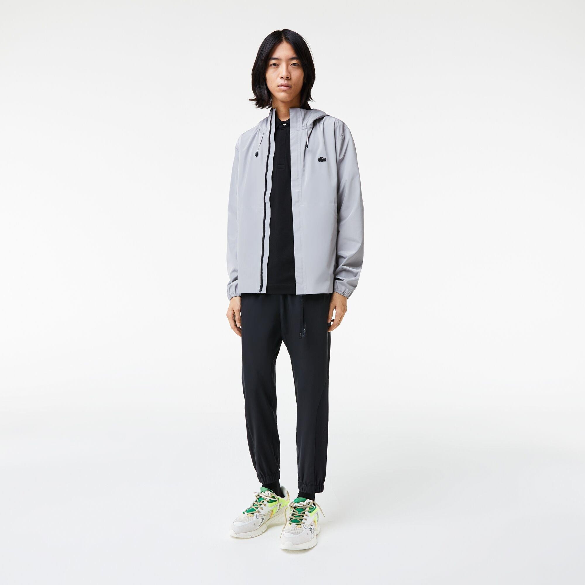 Lacoste Men's Slim Fit Joggers - Black/Black - XS