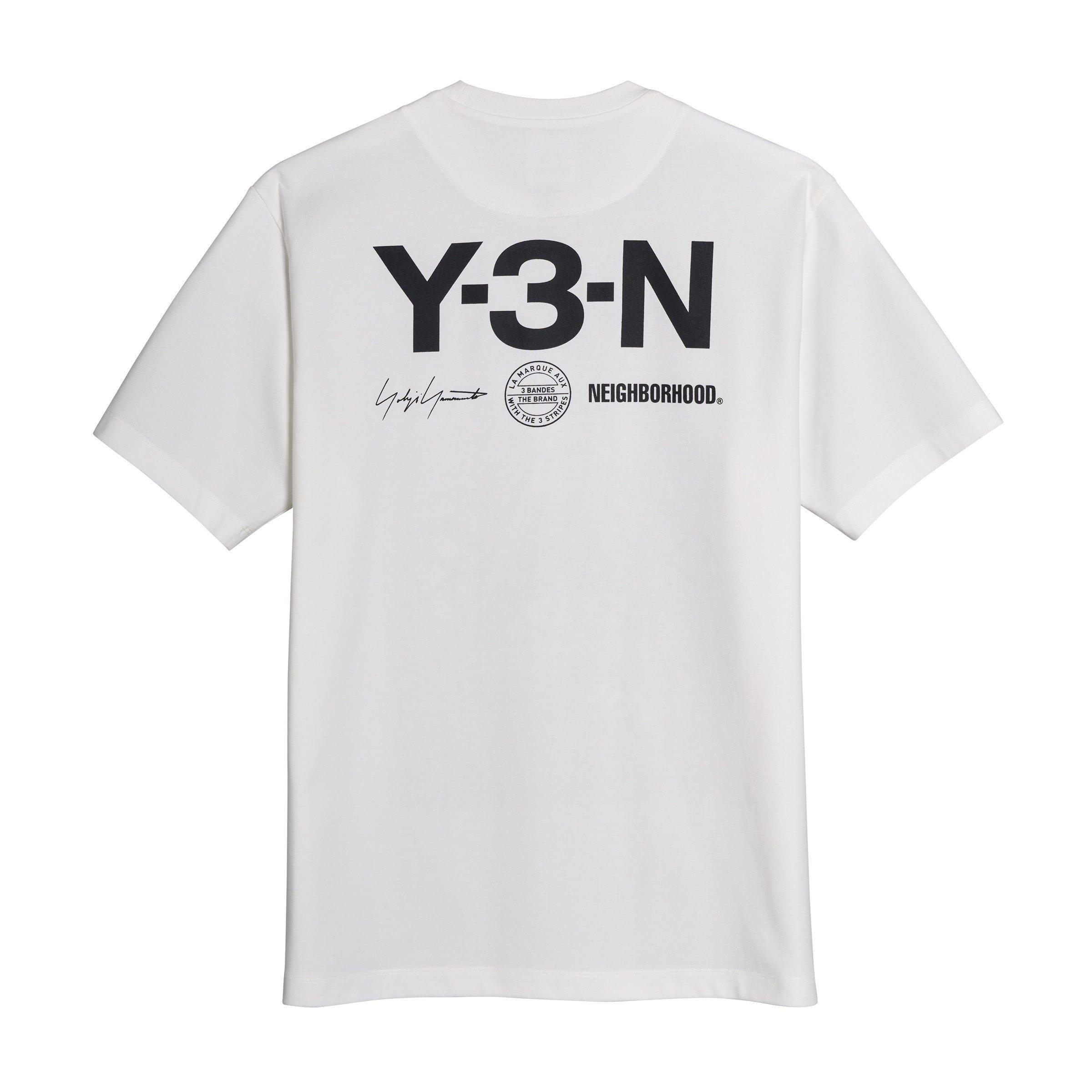 Core White - Y3 - X Neighborhood Moth Graphic T-Shirt - 2