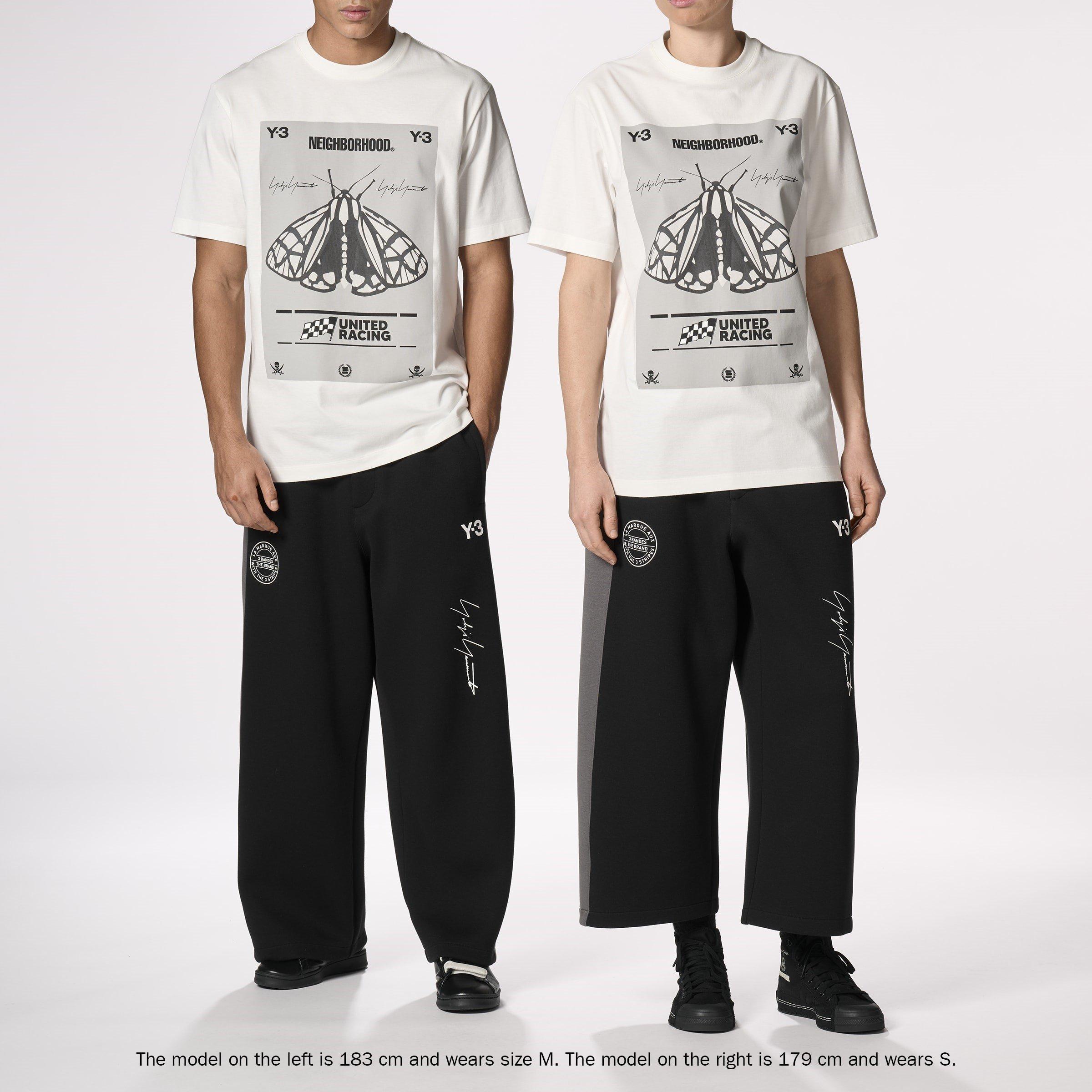 Core White - Y3 - X Neighborhood Moth Graphic T-Shirt - 3