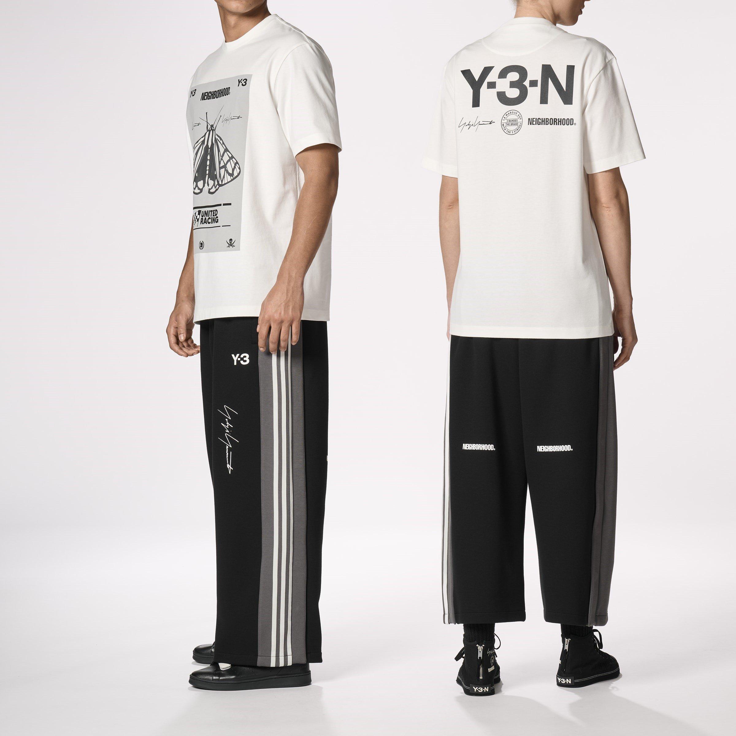 Core White - Y3 - X Neighborhood Moth Graphic T-Shirt - 4