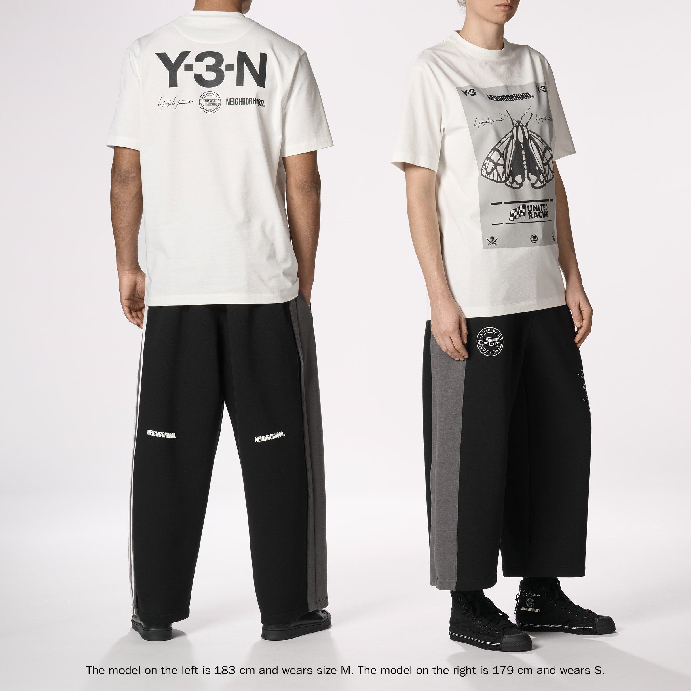 Core White - Y3 - X Neighborhood Moth Graphic T-Shirt - 7