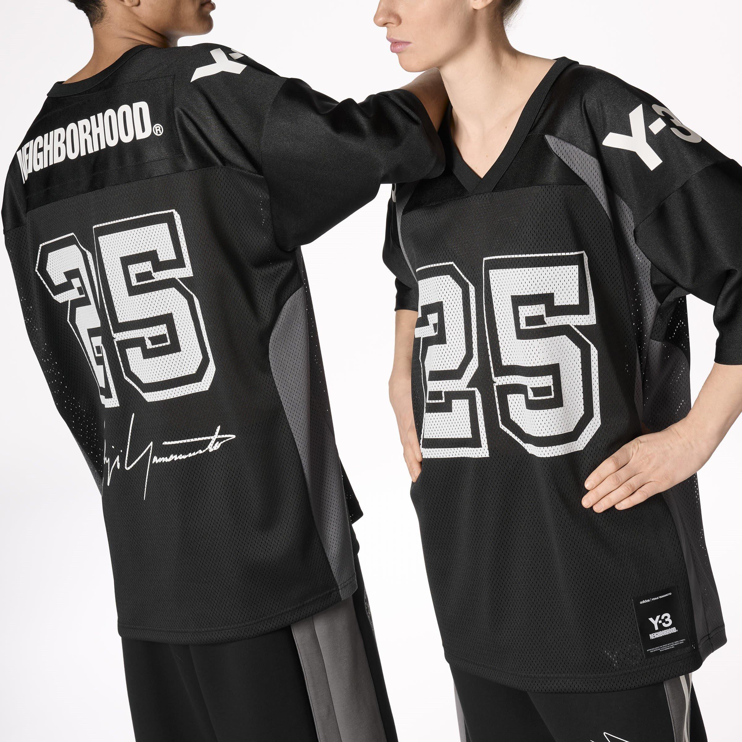 Black - Y3 - x Neighborhood Football Shirt - 6