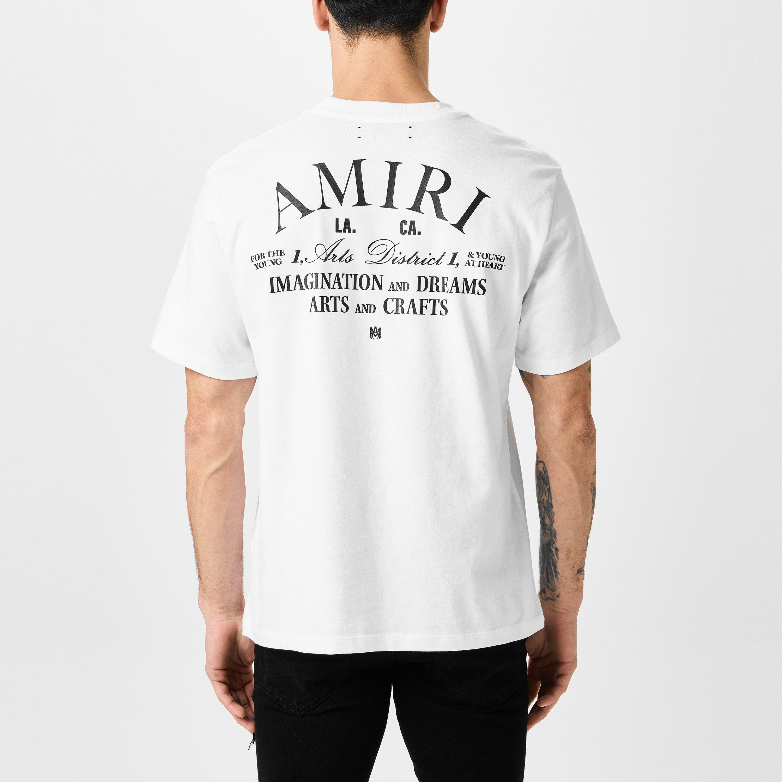 White100 - Amiri - Art District T-Shirt - 4
