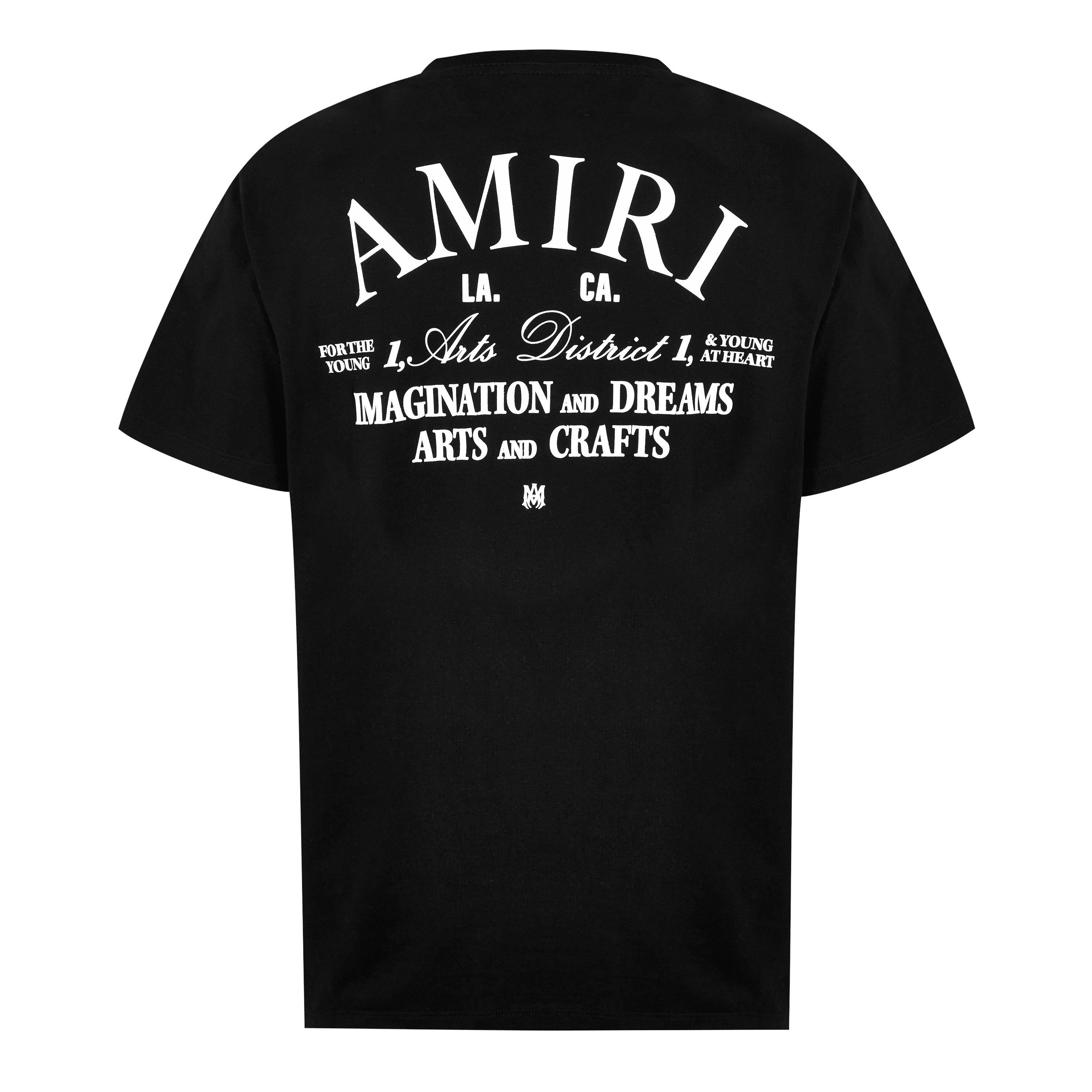 Black 001 - Amiri - Art District T-Shirt - 2
