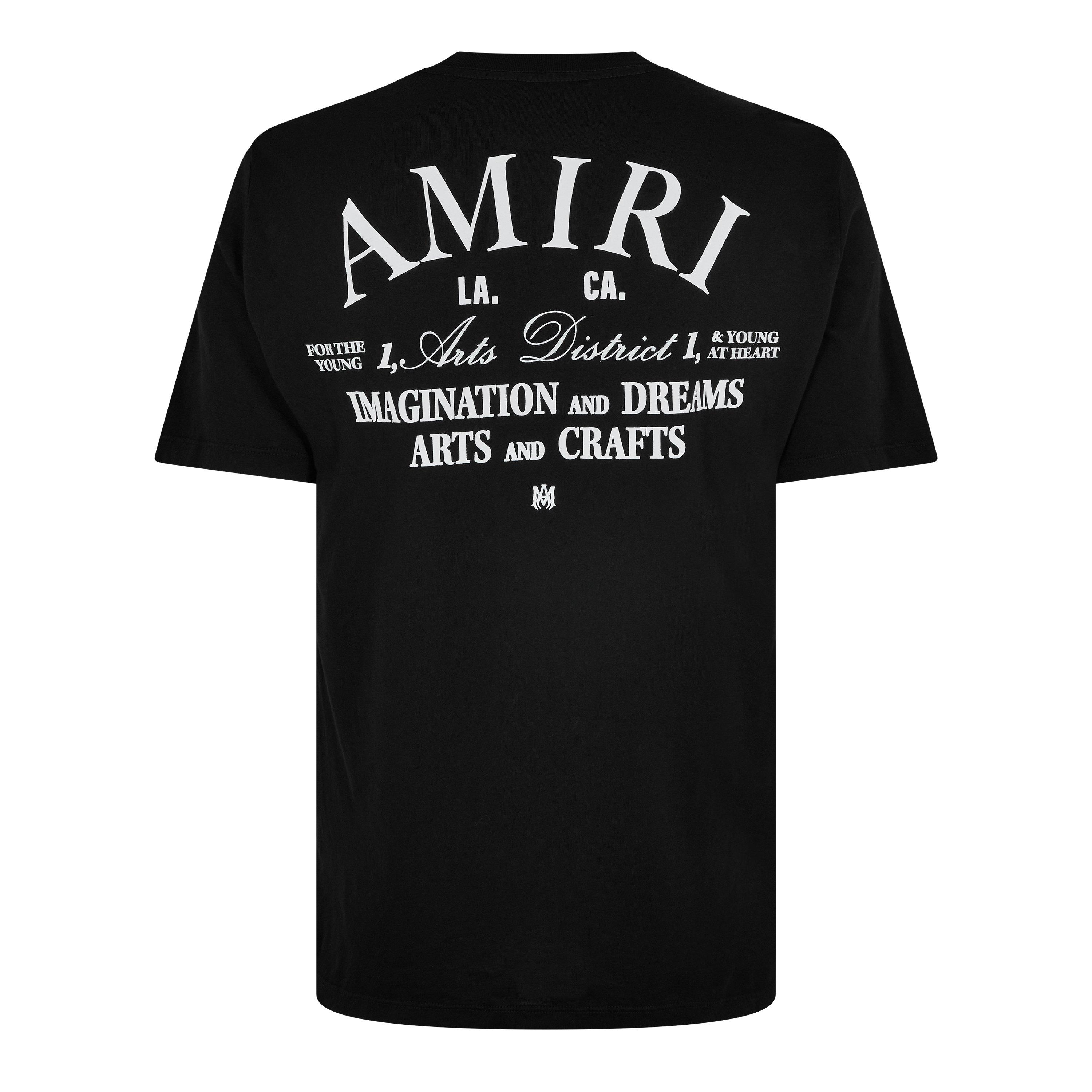 Black 001 - Amiri - Art District T-Shirt - 9