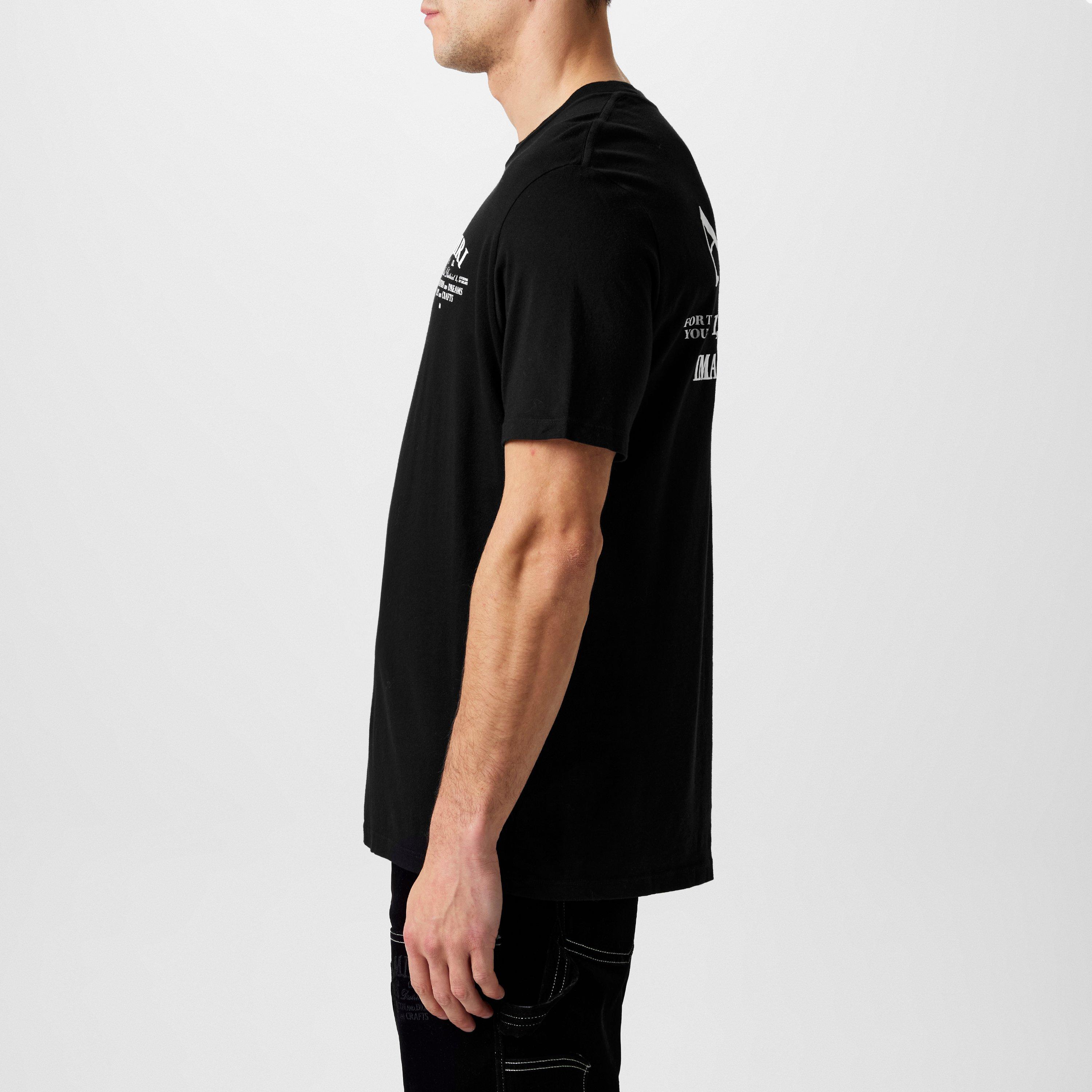 Black 001 - Amiri - Art District T-Shirt - 5