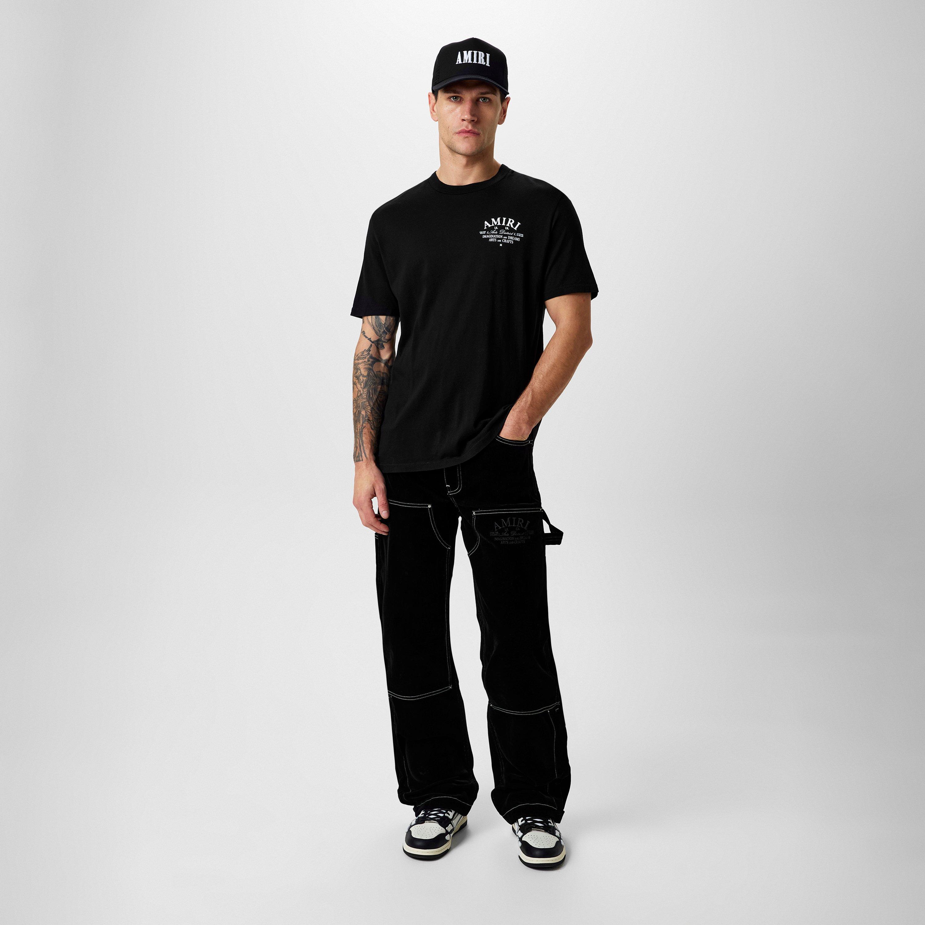 Black 001 - Amiri - Art District T-Shirt - 7