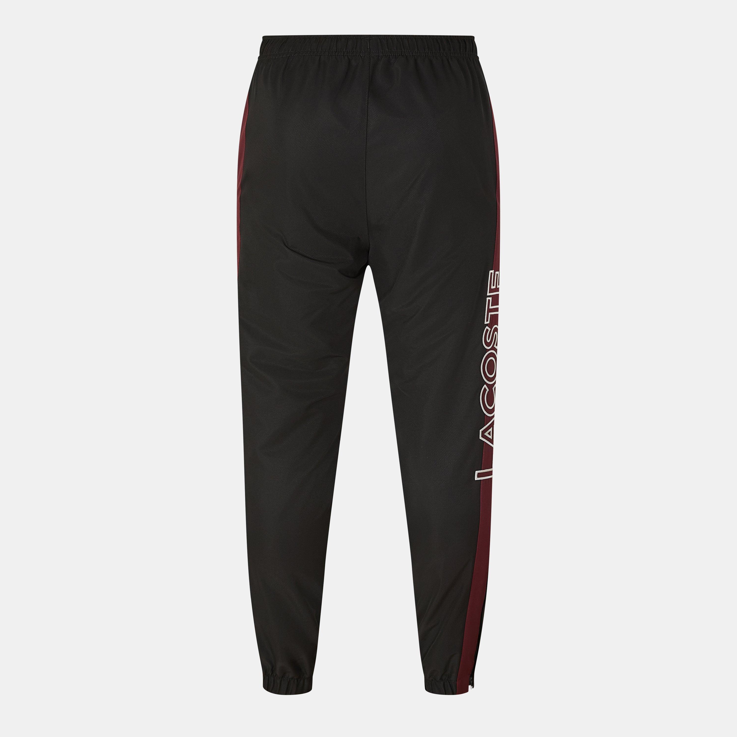 Black/Expresso - Lacoste - Men's Slim Fit Joggers - 2