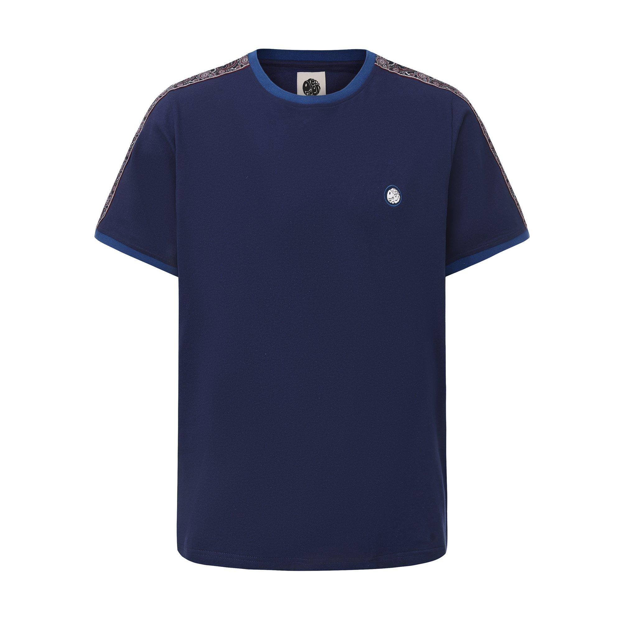 Pretty Green Men' Blue Tape Tee in Size S, Sports Direct - Image 2