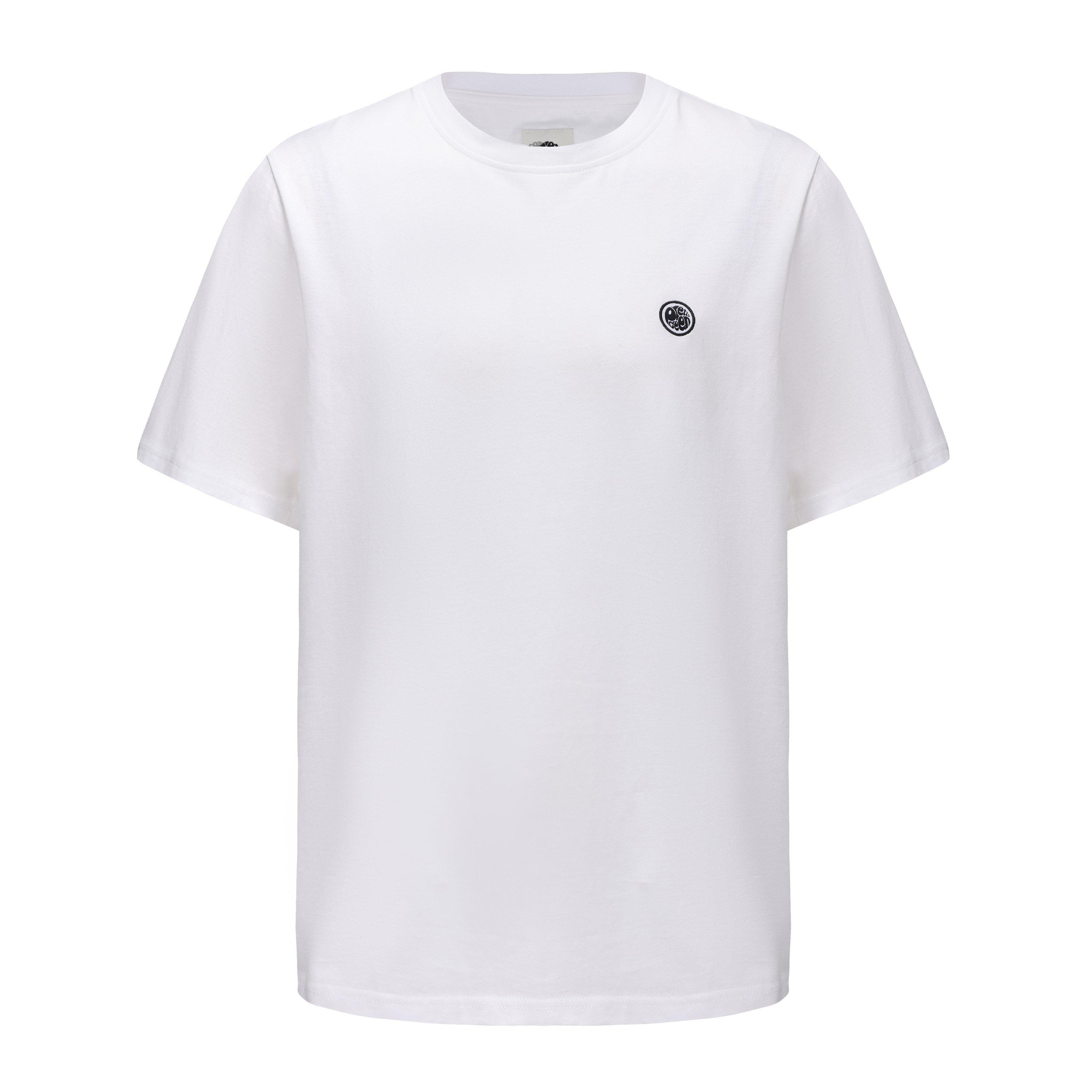Pretty Green Men's White Small Logo Tee - Large