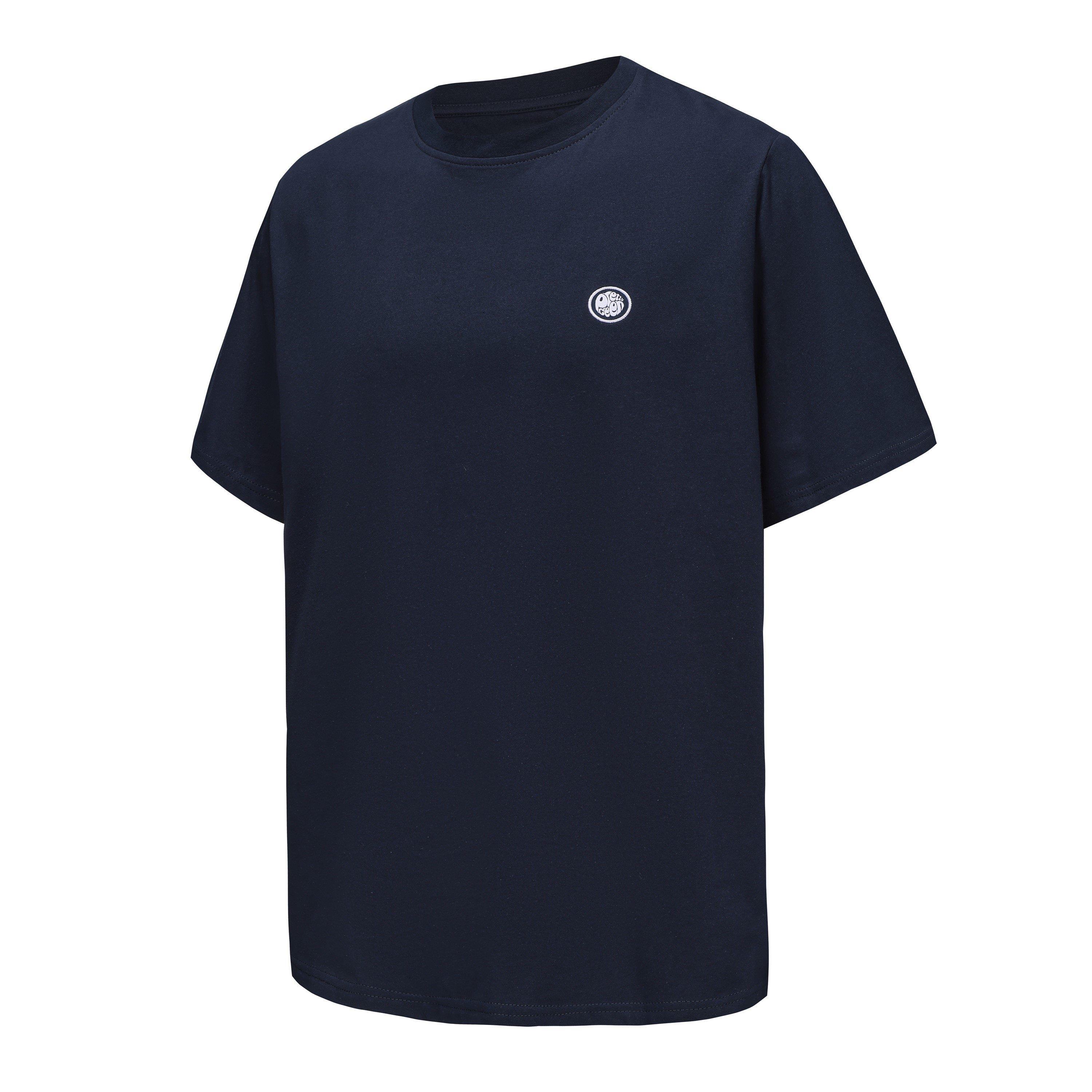 Navy - Pretty Green - Small Logo Tee Mens - 2